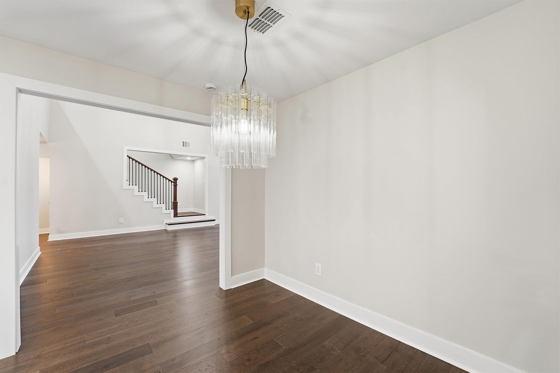 2 Rolling Mill Ln, The Woodlands, TX 77380 Breakfast Room Open to Den