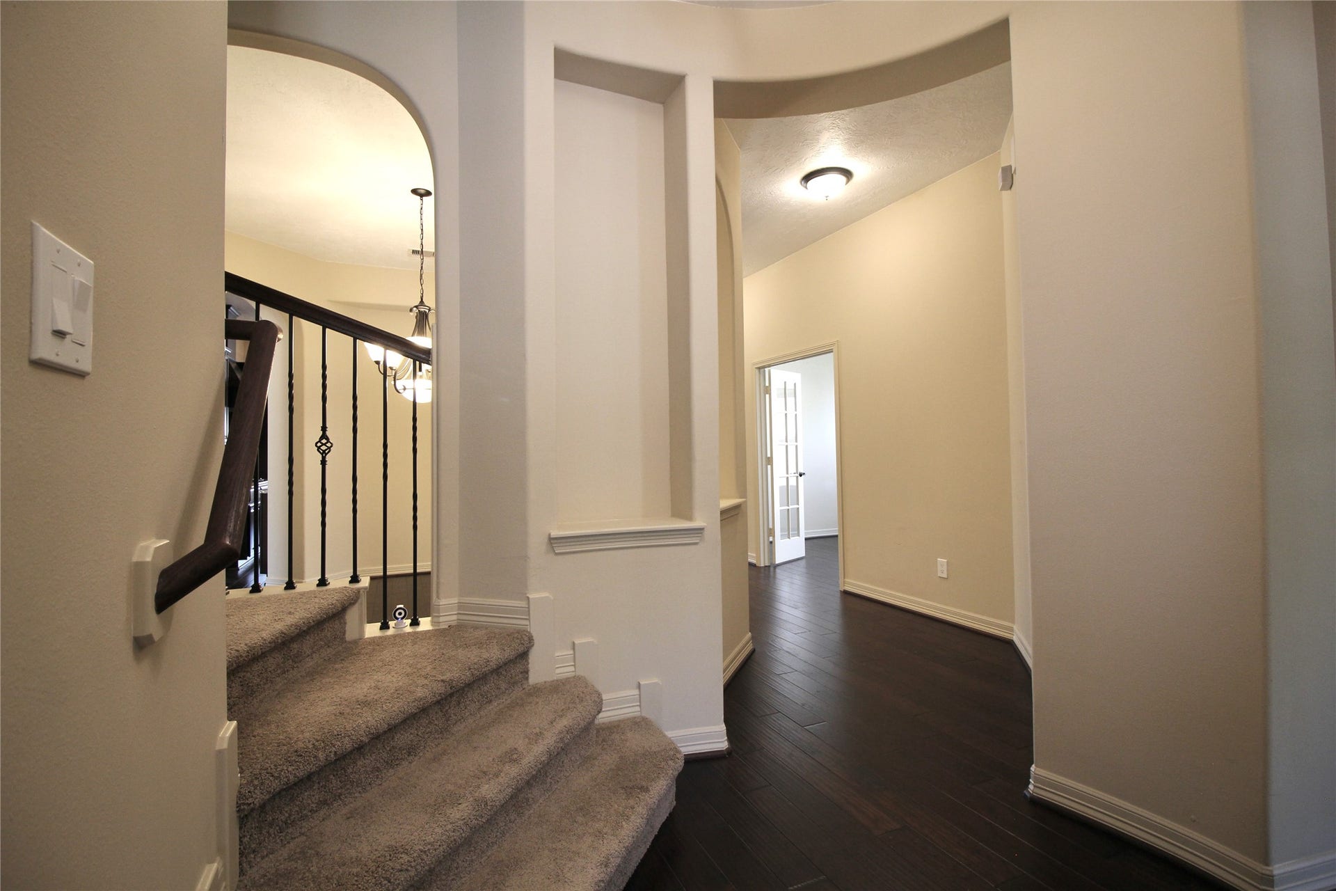 179 Hearthshire Circle, The Woodlands, TX 77354 Take the stairs to the game room and media room.