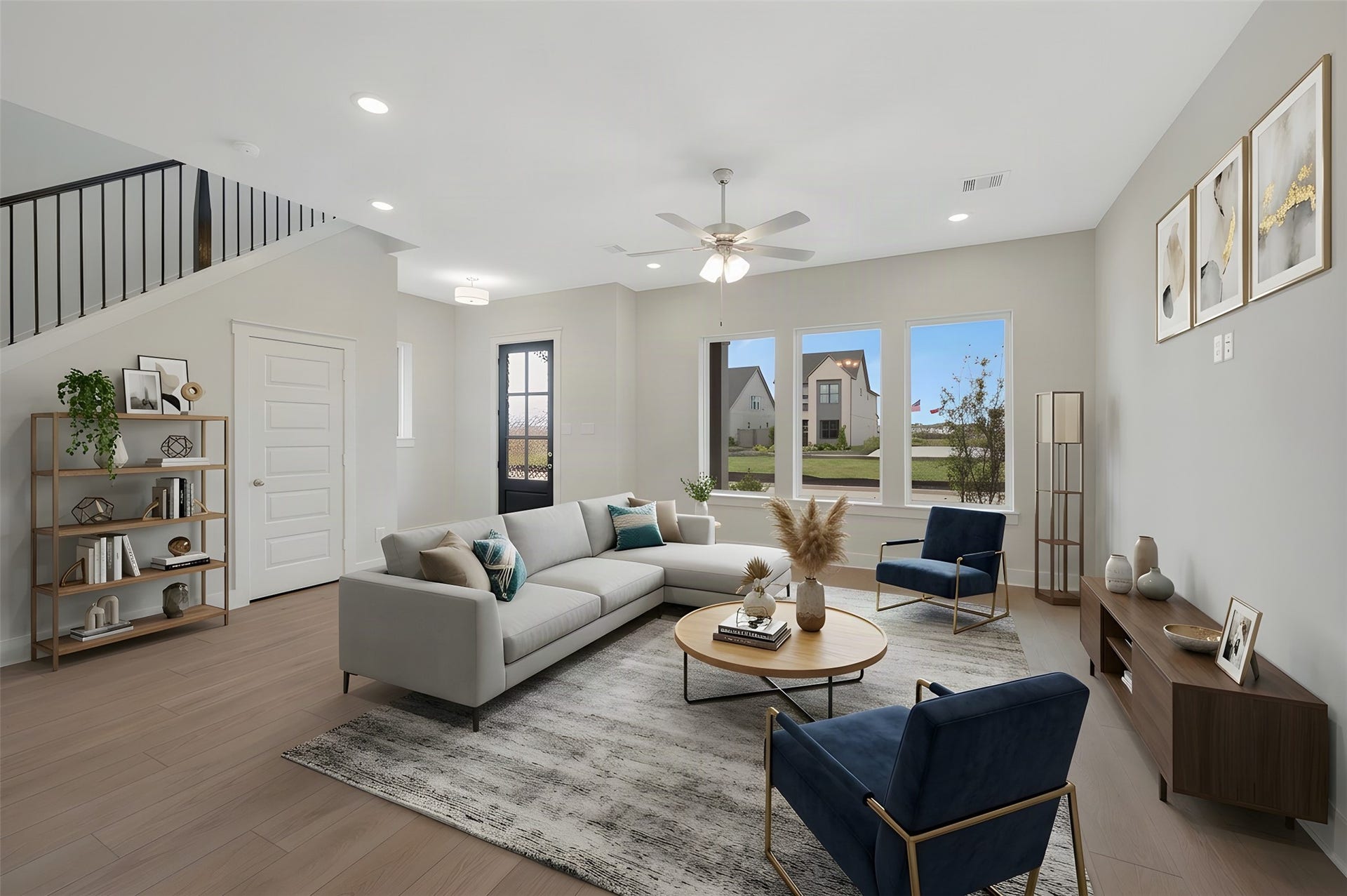 Virtually staged to give you the visual you need to see furniture placement and how the home can live.