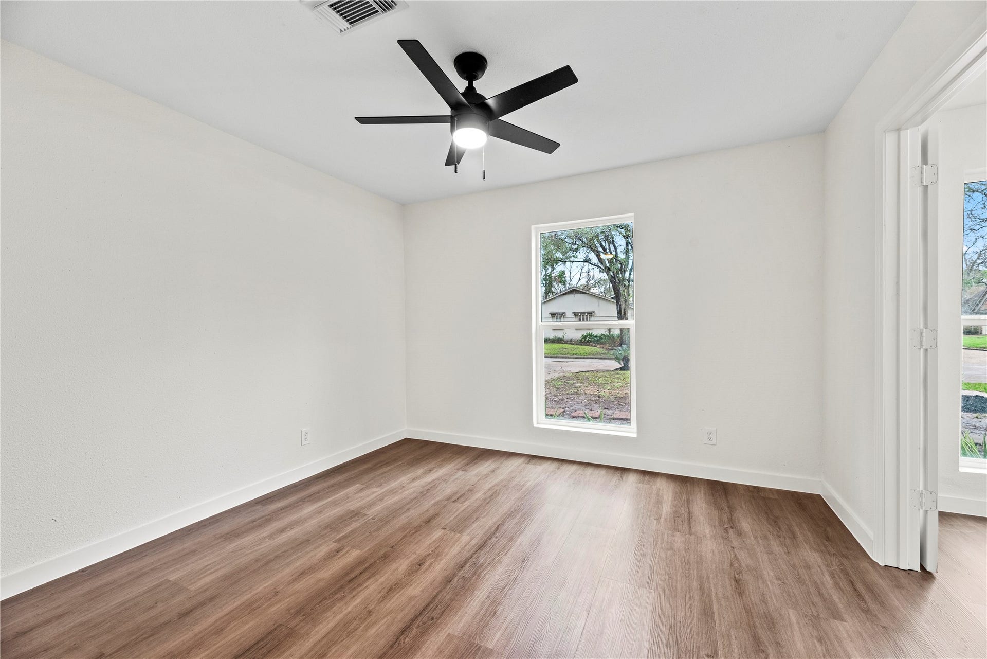 12551 Honeywood Trail, Houston, TX 77077 Home office with French doors for privacy.