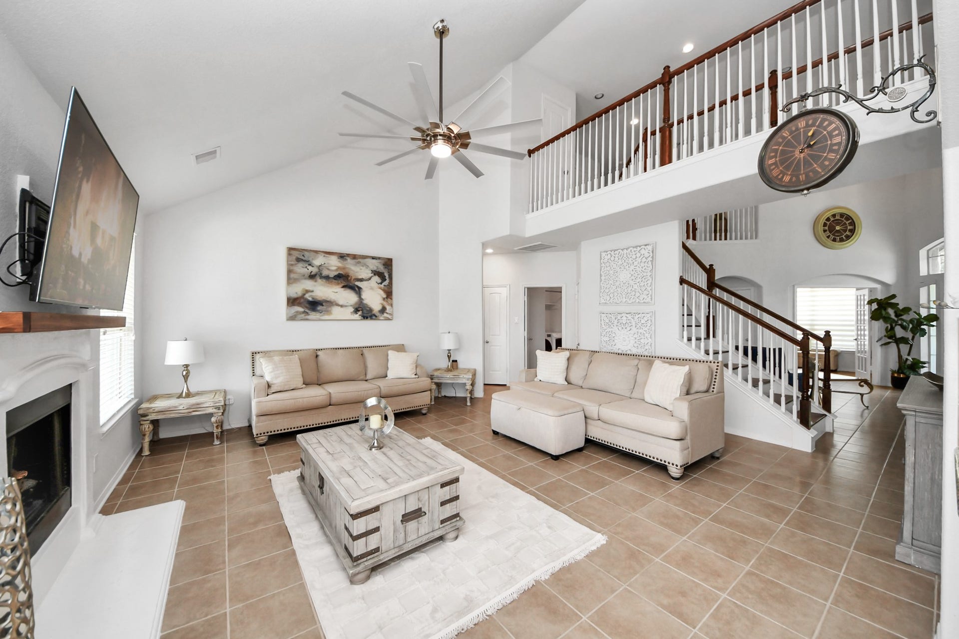 8519 E Windhaven Terrace Trail, Cypress, TX 77433 living room