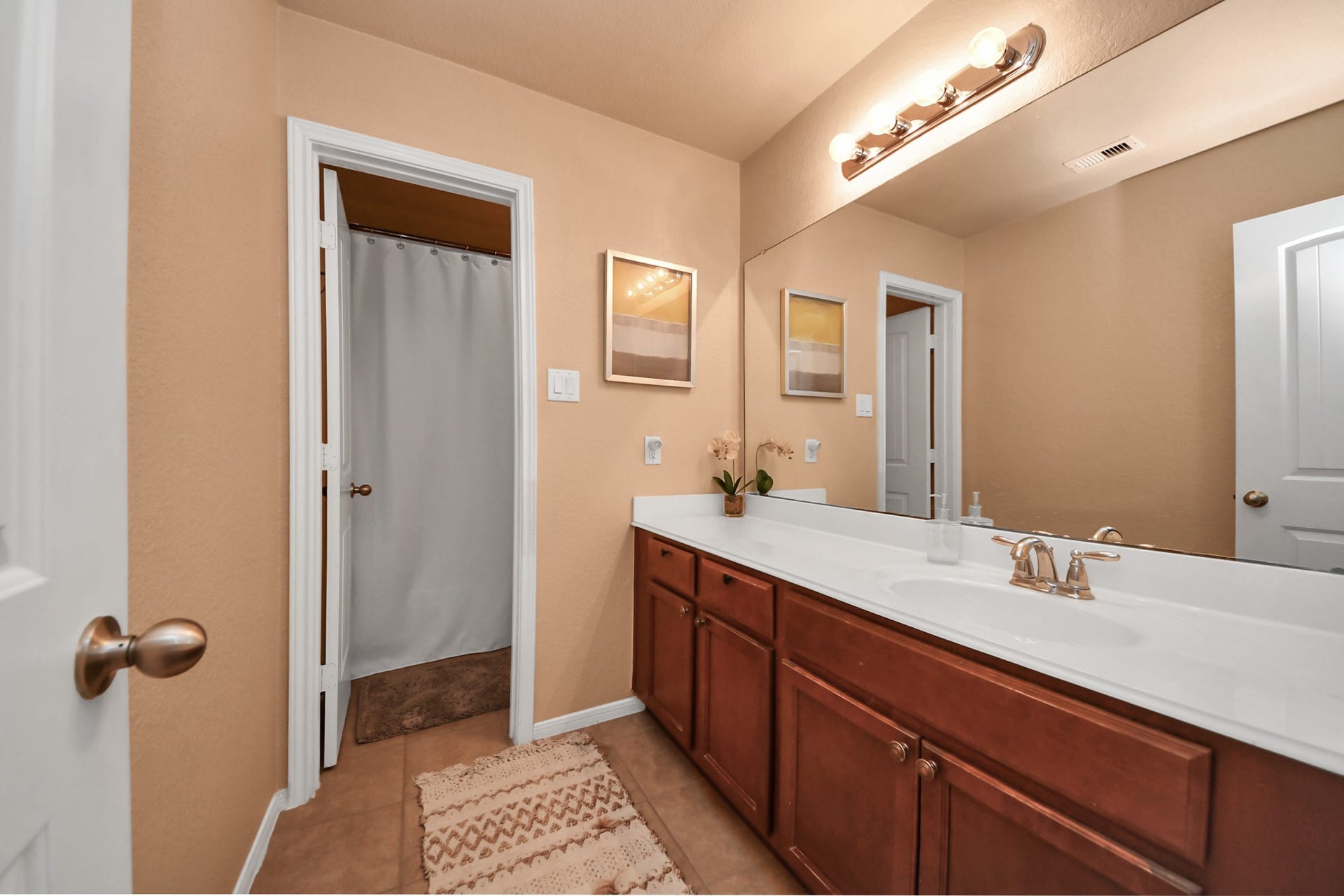 8519 E Windhaven Terrace Trail, Cypress, TX 77433 second floor master bath