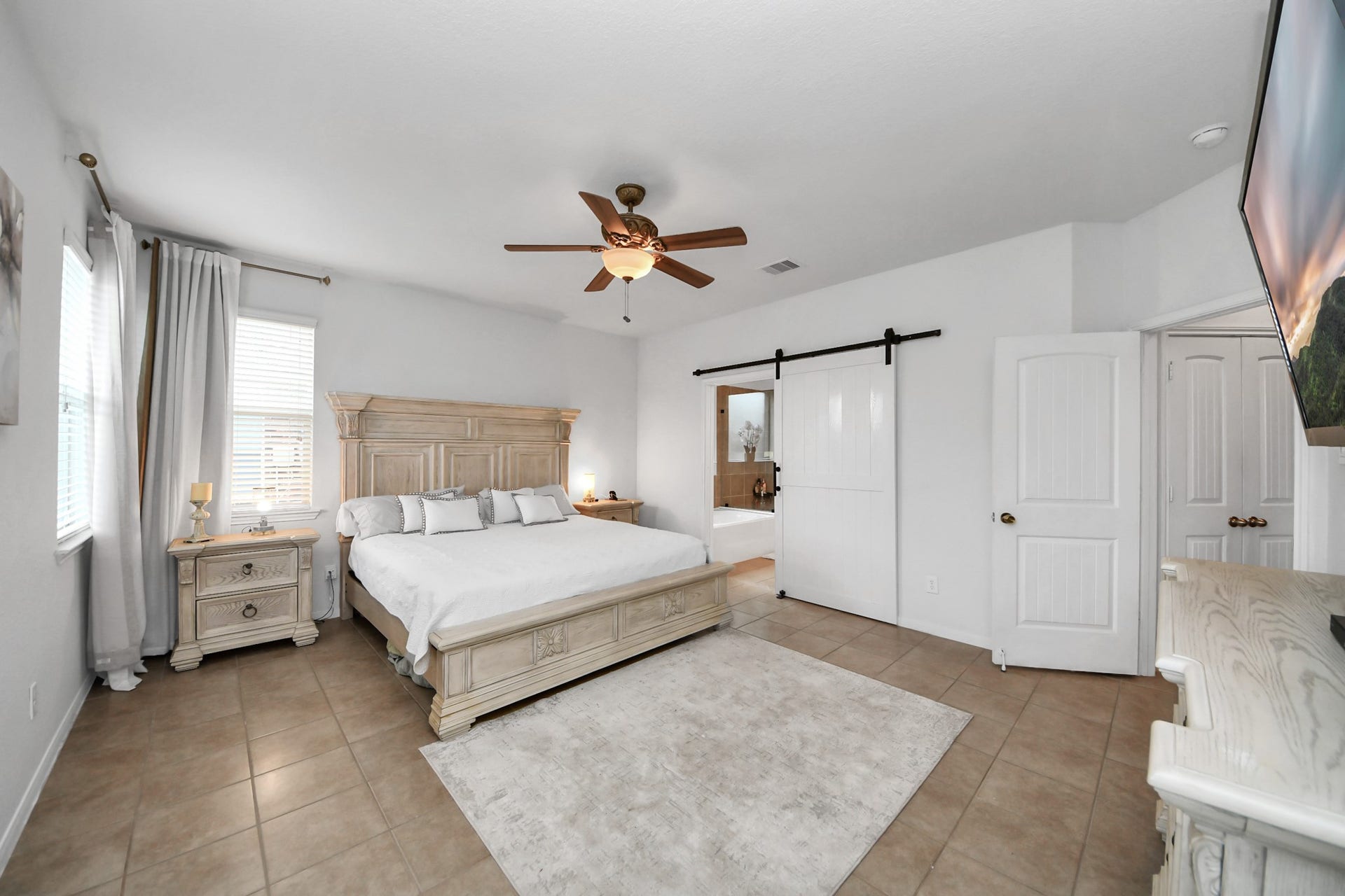 8519 E Windhaven Terrace Trail, Cypress, TX 77433 master bedroom first floor