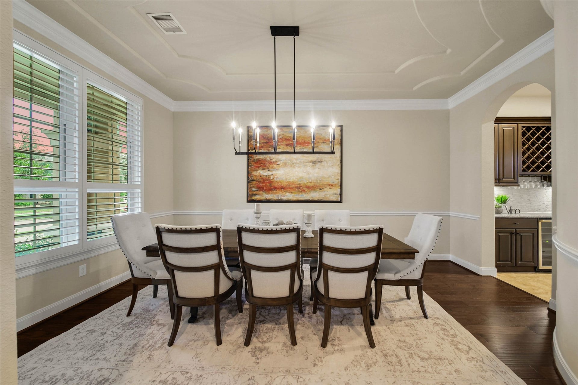 5318 Briarcliff Lane, Fulshear, TX 77441 Dine in uncrowded comfort!