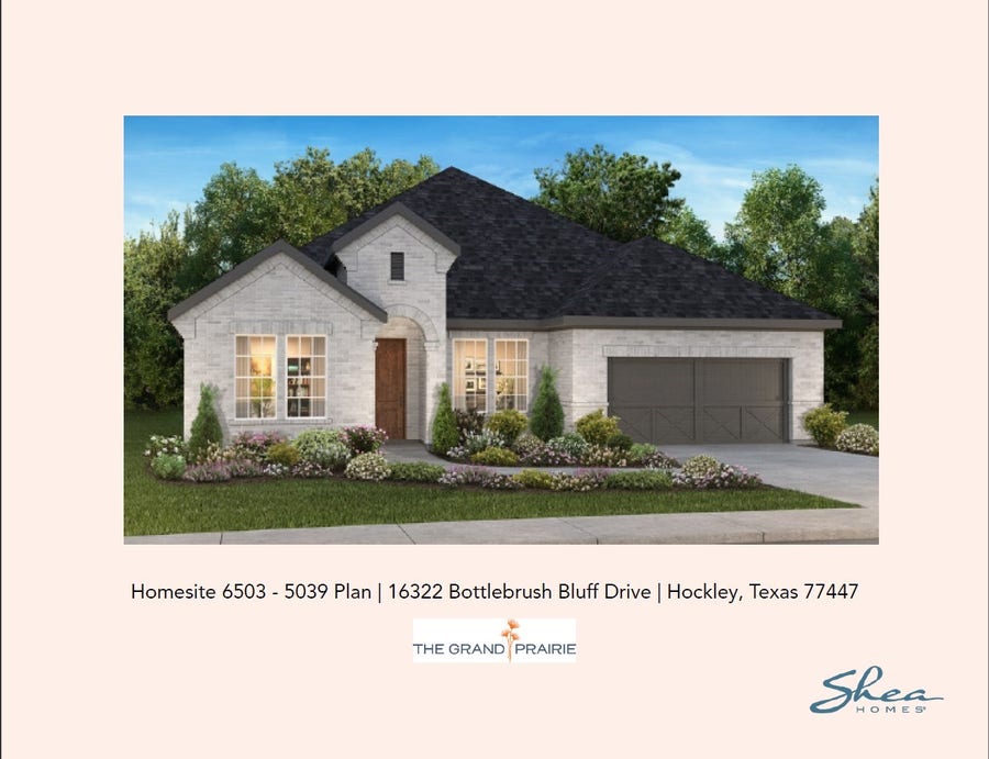 Property photo for 16322 Bottlebrush Bluff Drive, Hockley, TX