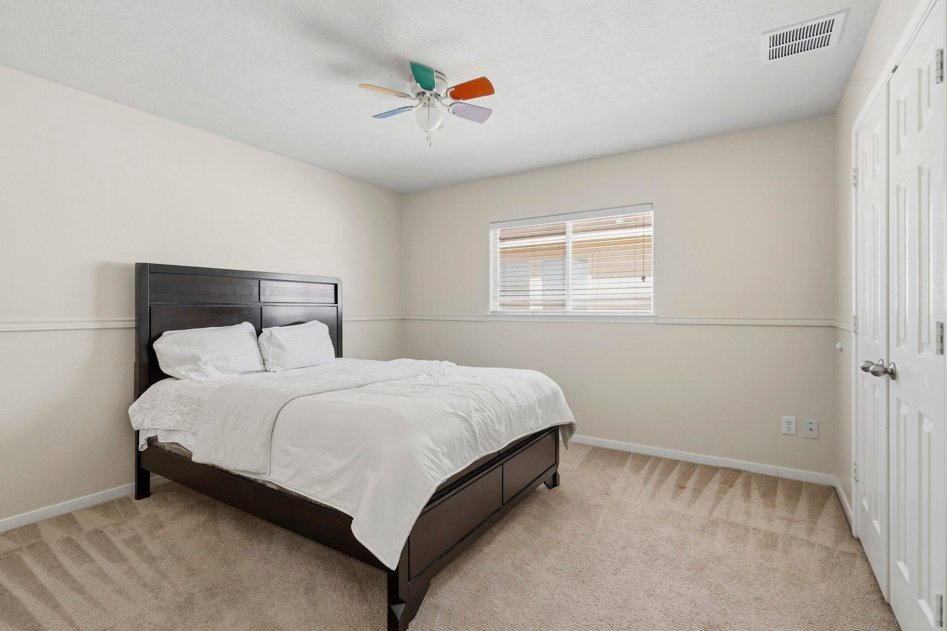 19302 Christine Crossing Drive, Richmond, TX 77407 Bedroom 3 is generously sized and ready to serve as a guest room, home office or personalized retreat.
