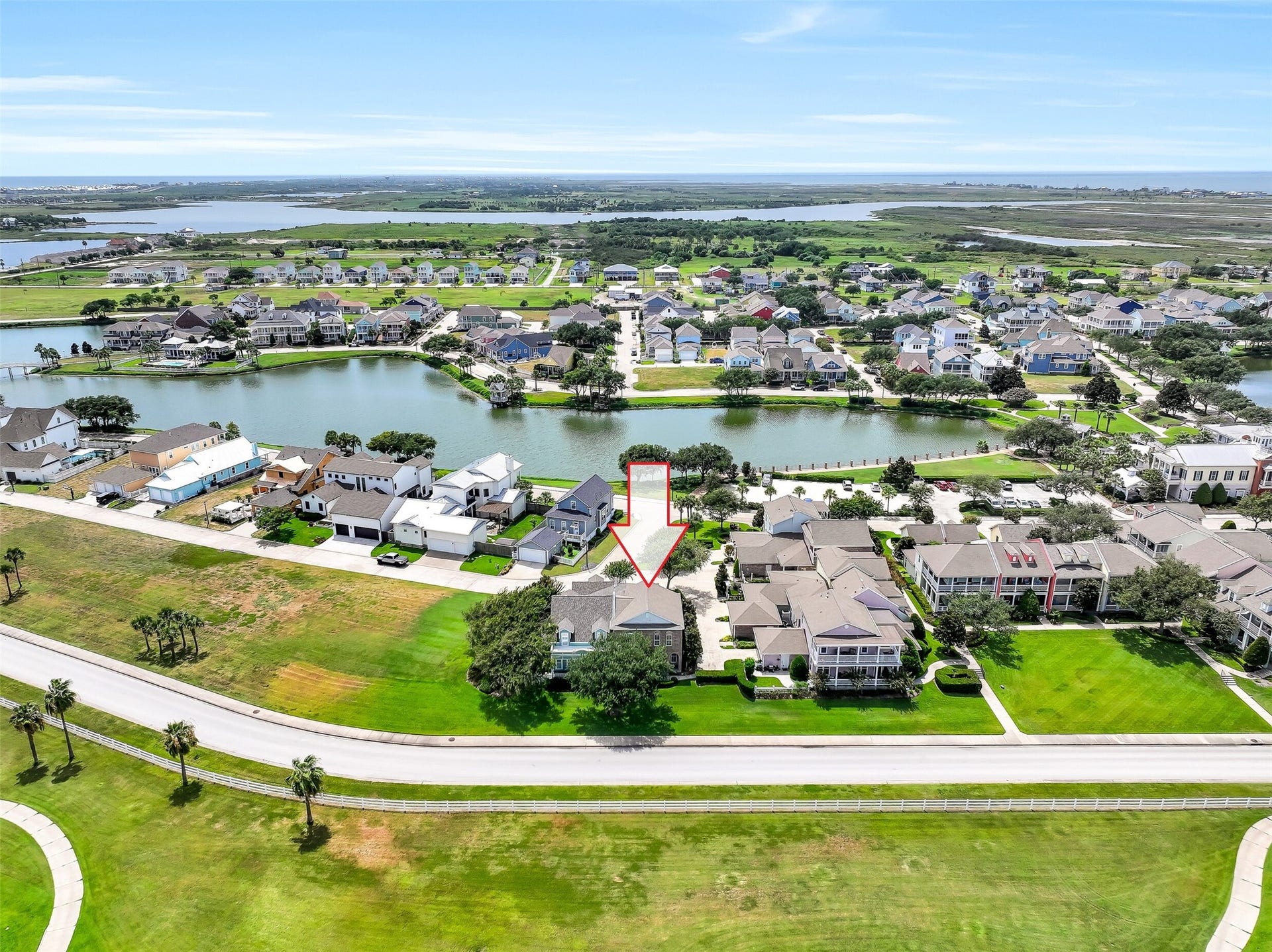 6 Barque Lane, Galveston, TX 77554 All of the fabulous amenities of Evia are all just a short walk away...