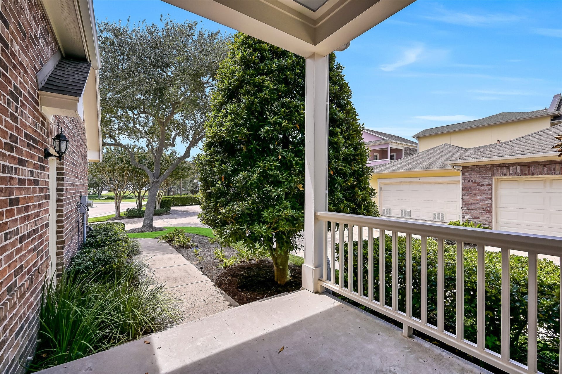 6 Barque Lane, Galveston, TX 77554 With a covered porch.