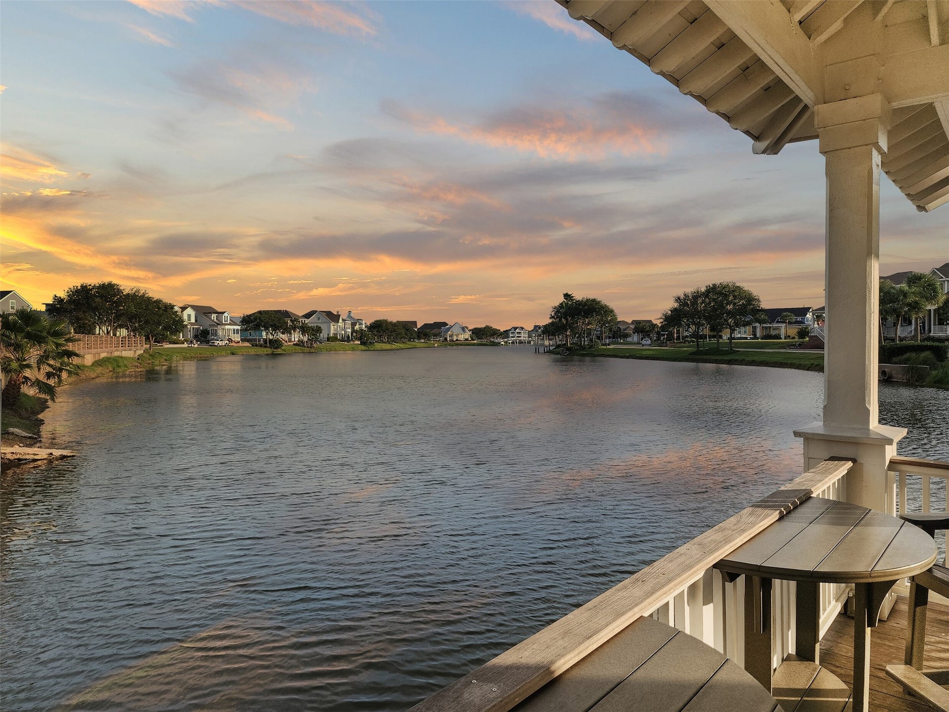 6 Barque Lane, Galveston, TX 77554 Views like could be yours to relish each day looking over the lakes of Evia.