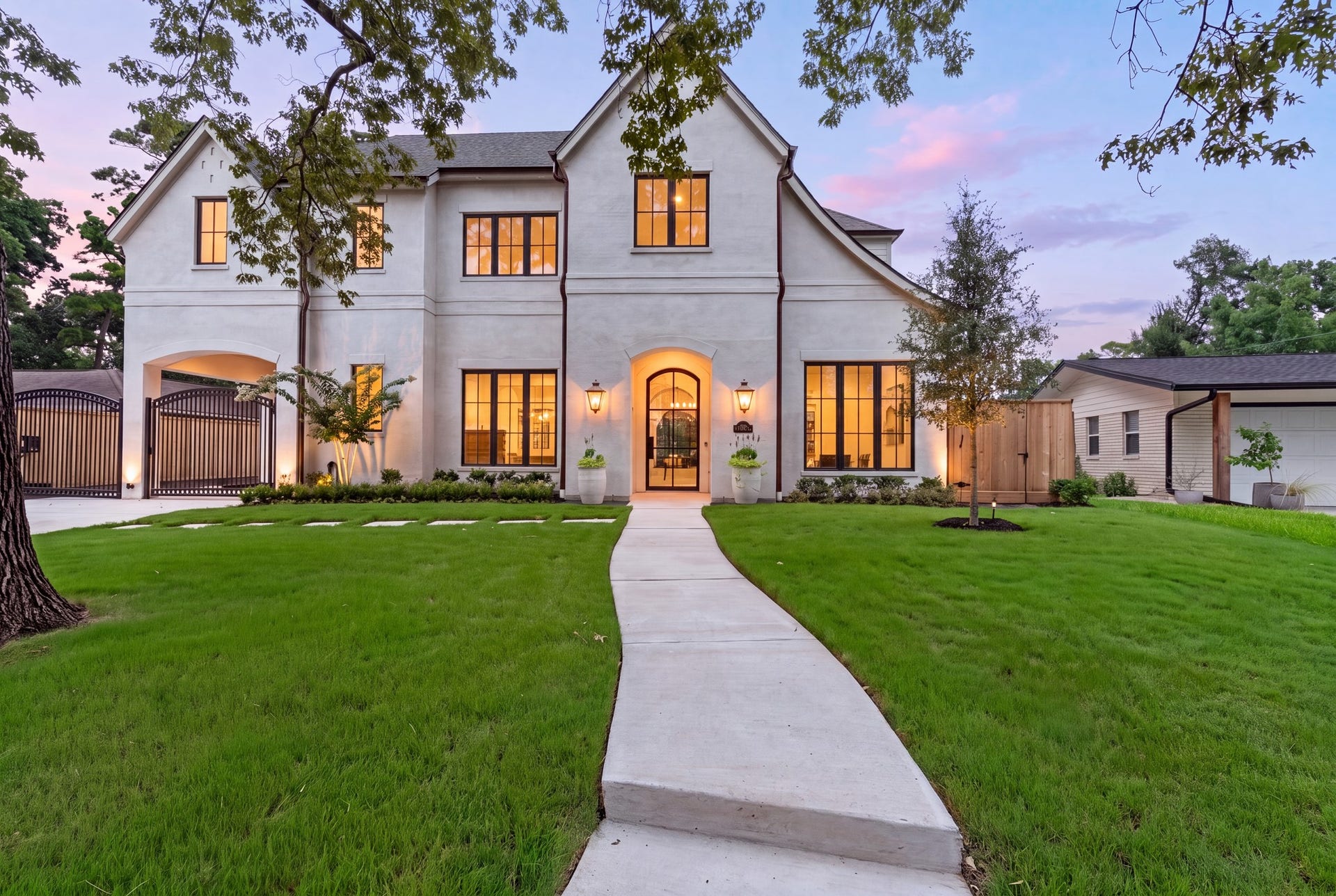 Curb Appeal of 8412 Lofland - new build in Spring Valley