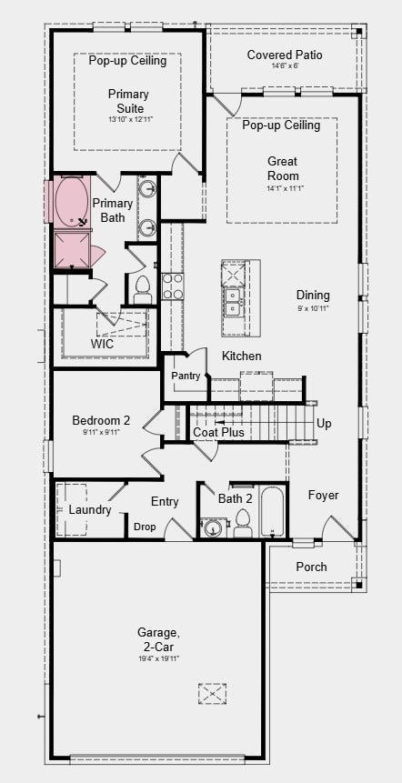 18731 Marigold Lights Drive, Richmond, TX 77407 Additional Highlights include: Tub at primary bathroom and upgraded front entry door.