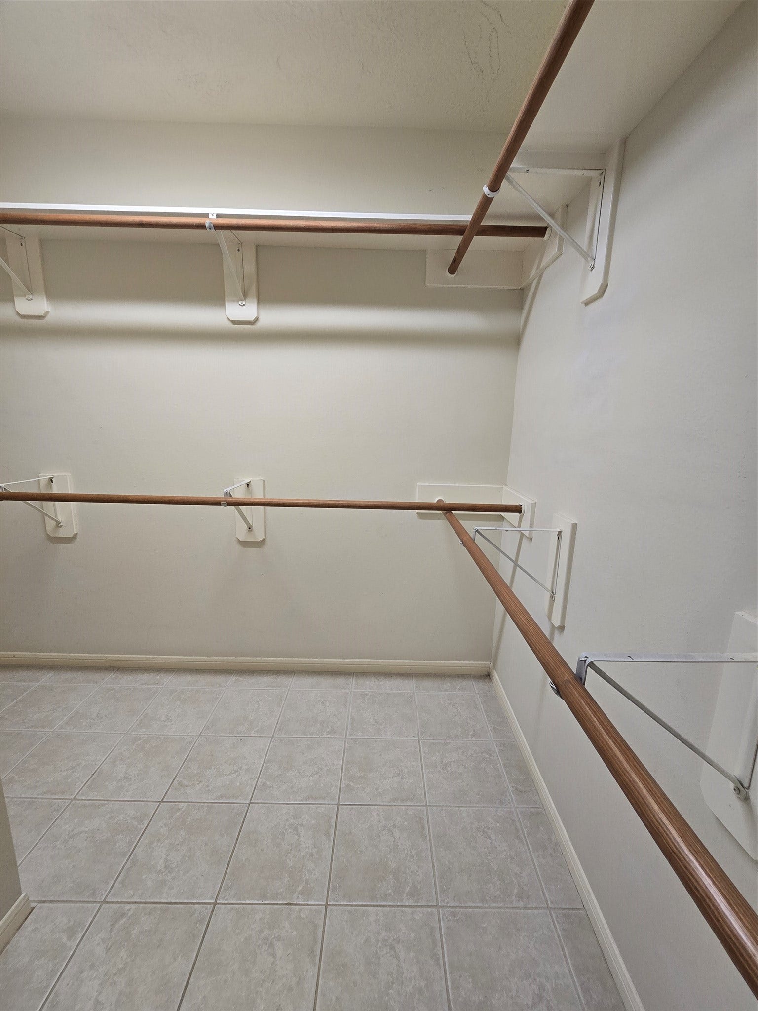 Primary closet