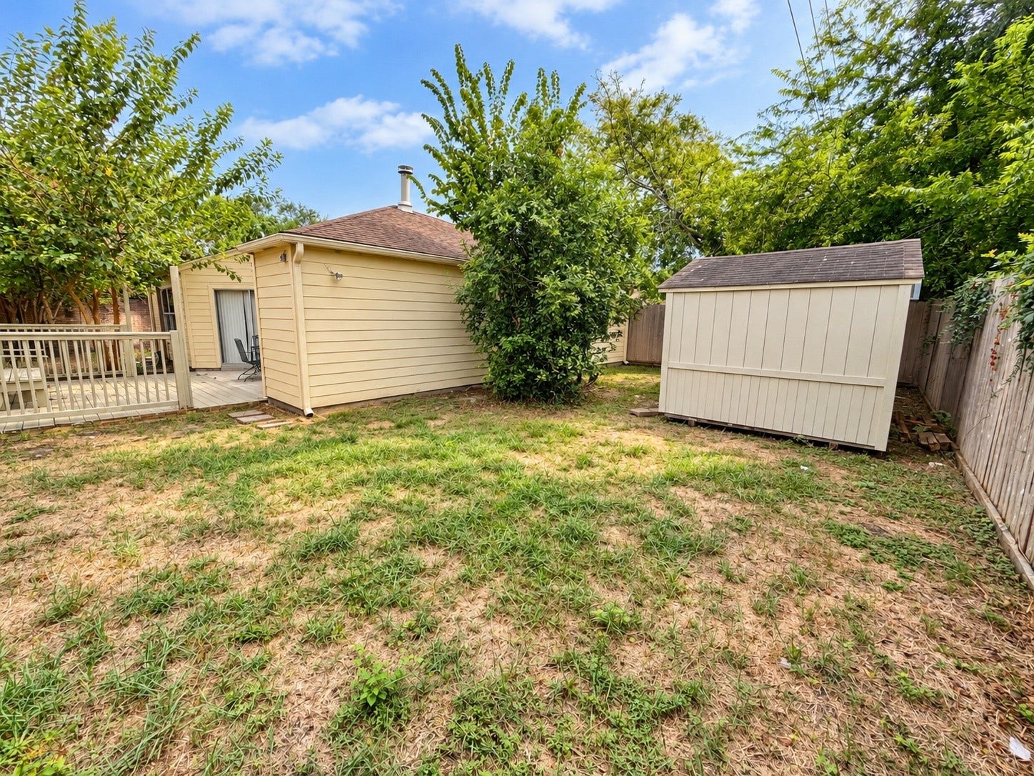12175 Swords Creek Road, Houston, TX 77067 Backyard