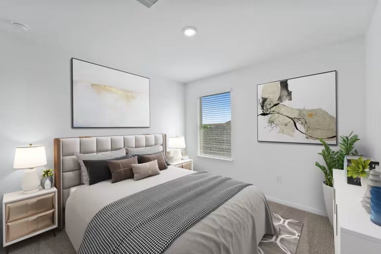 MODEL HOME images may NOT be consistent with the finished product.