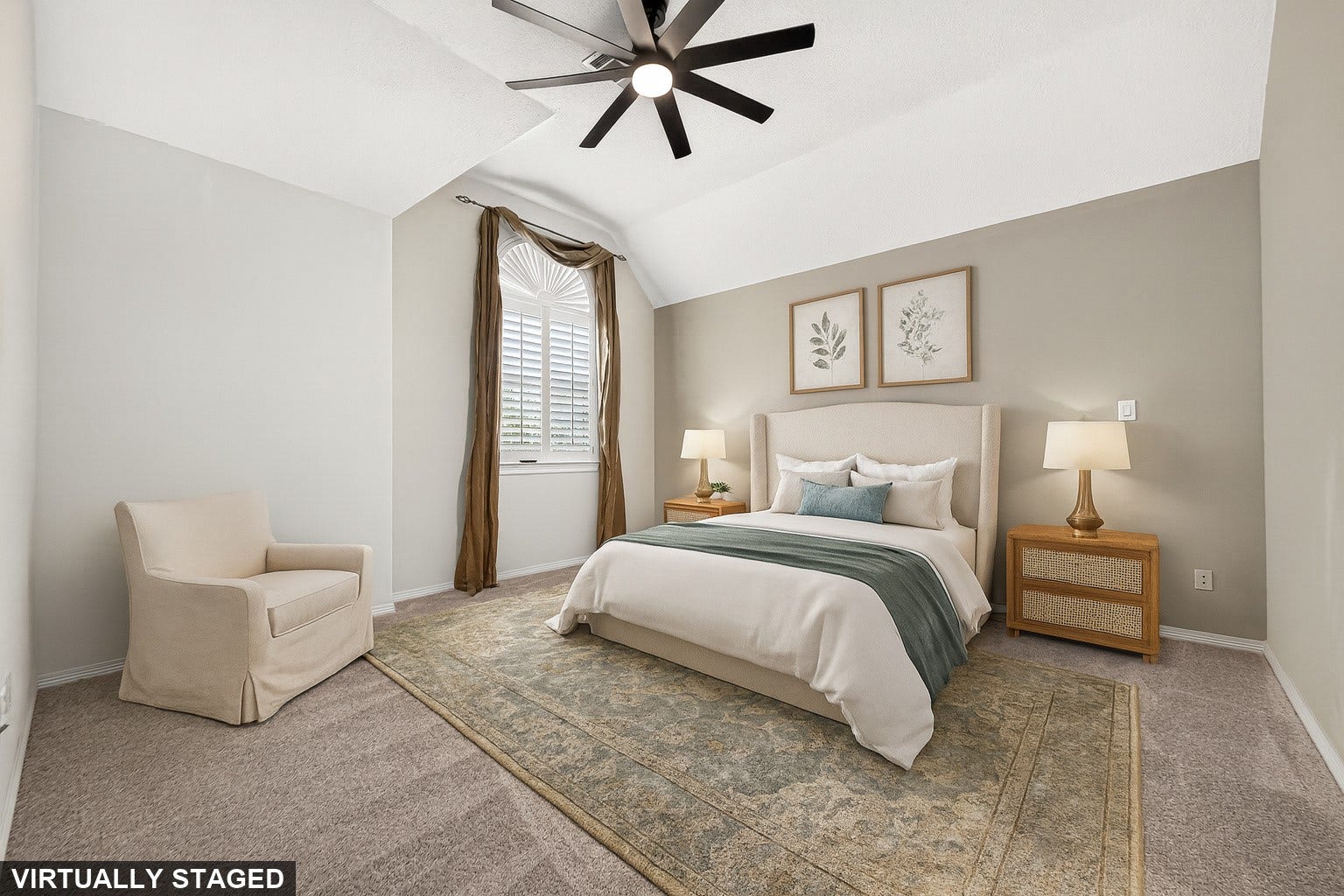 63 Harbor View Drive, Sugar Land, TX 77479 Virtually staged secondary bedroom