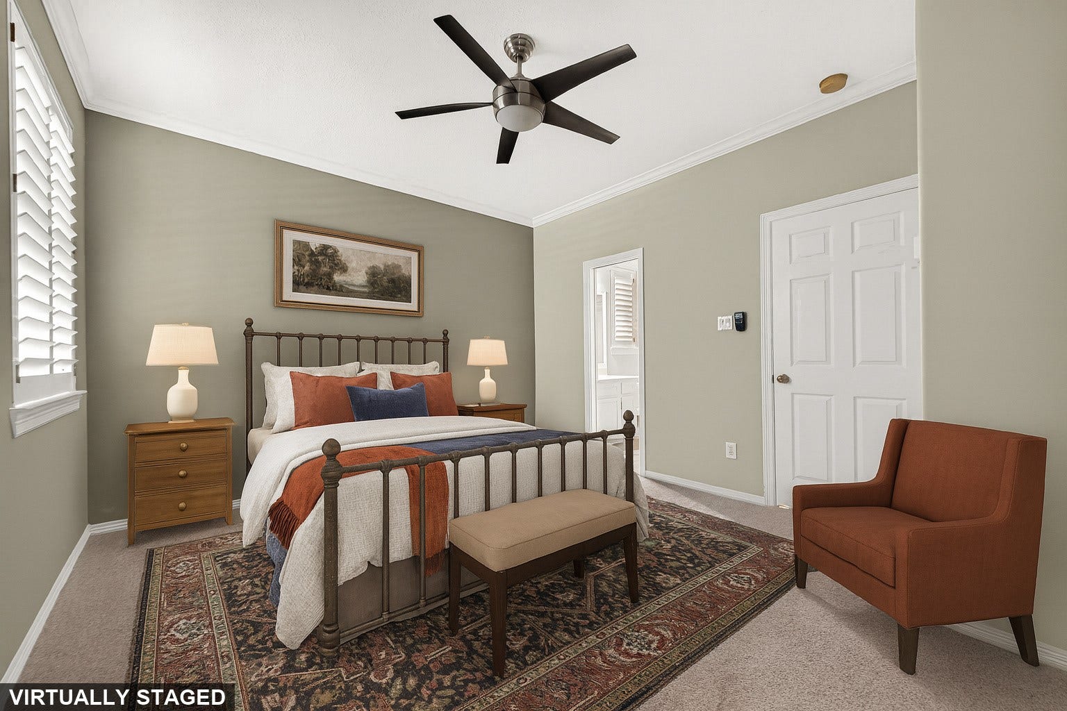 63 Harbor View Drive, Sugar Land, TX 77479 Virtually staged secondary bedroom
