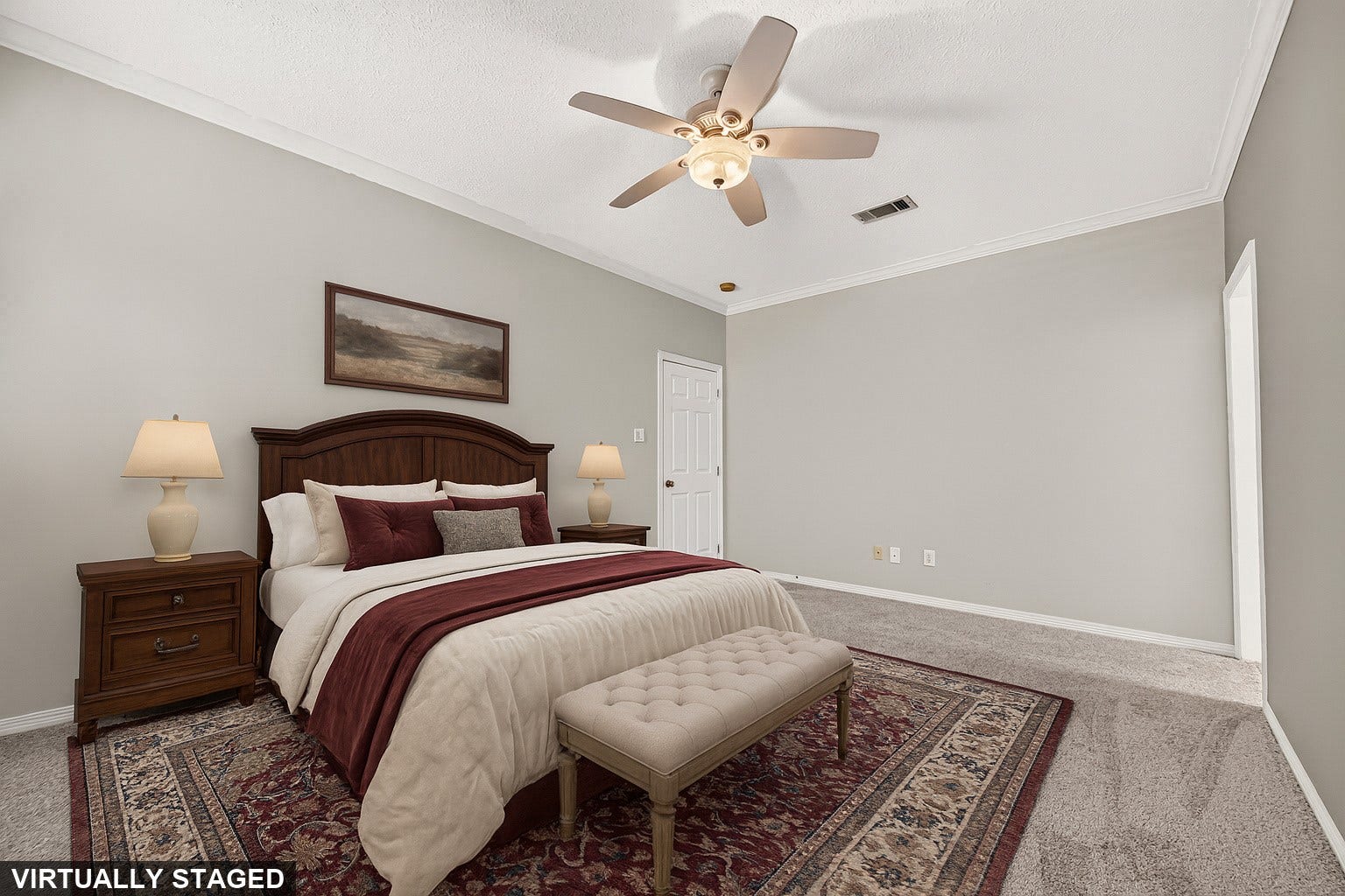 63 Harbor View Drive, Sugar Land, TX 77479 Virtually staged secondary bedroom
