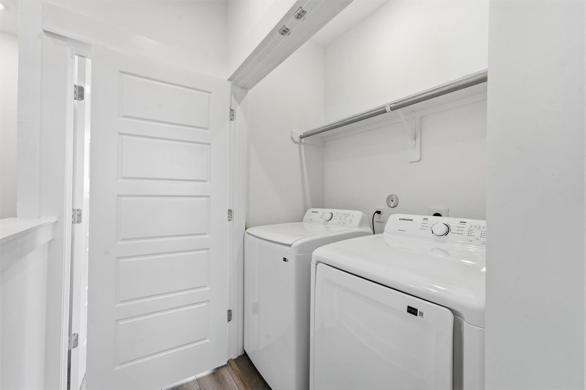 Washer and dryer included!
