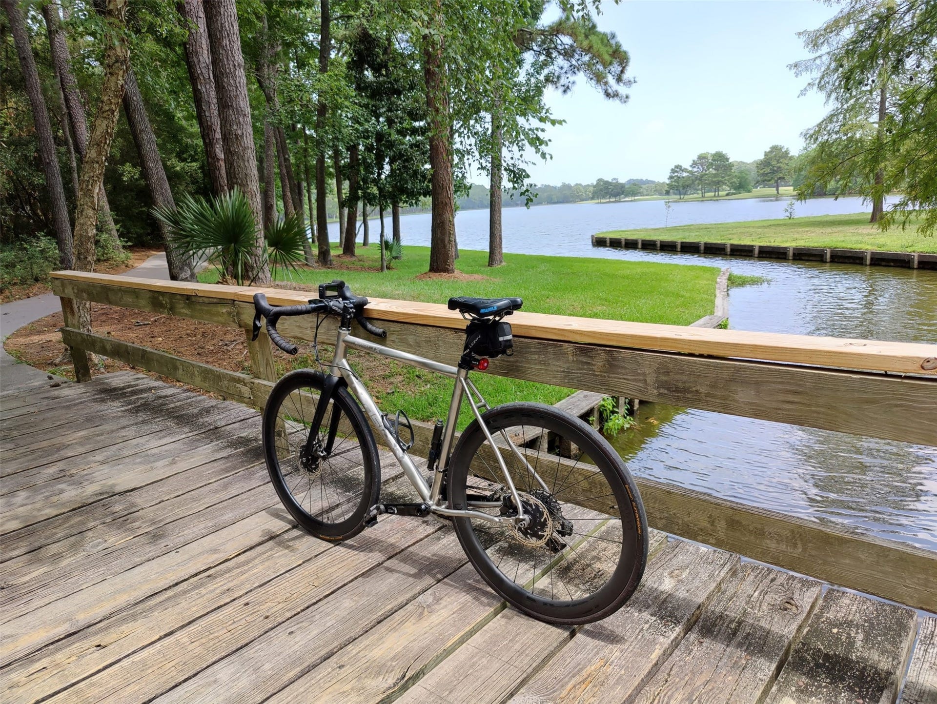 5530 Regal Landing Drive, Kingwood, TX 77345 Walk or ride the greenbelt trails that weave throughout the community.