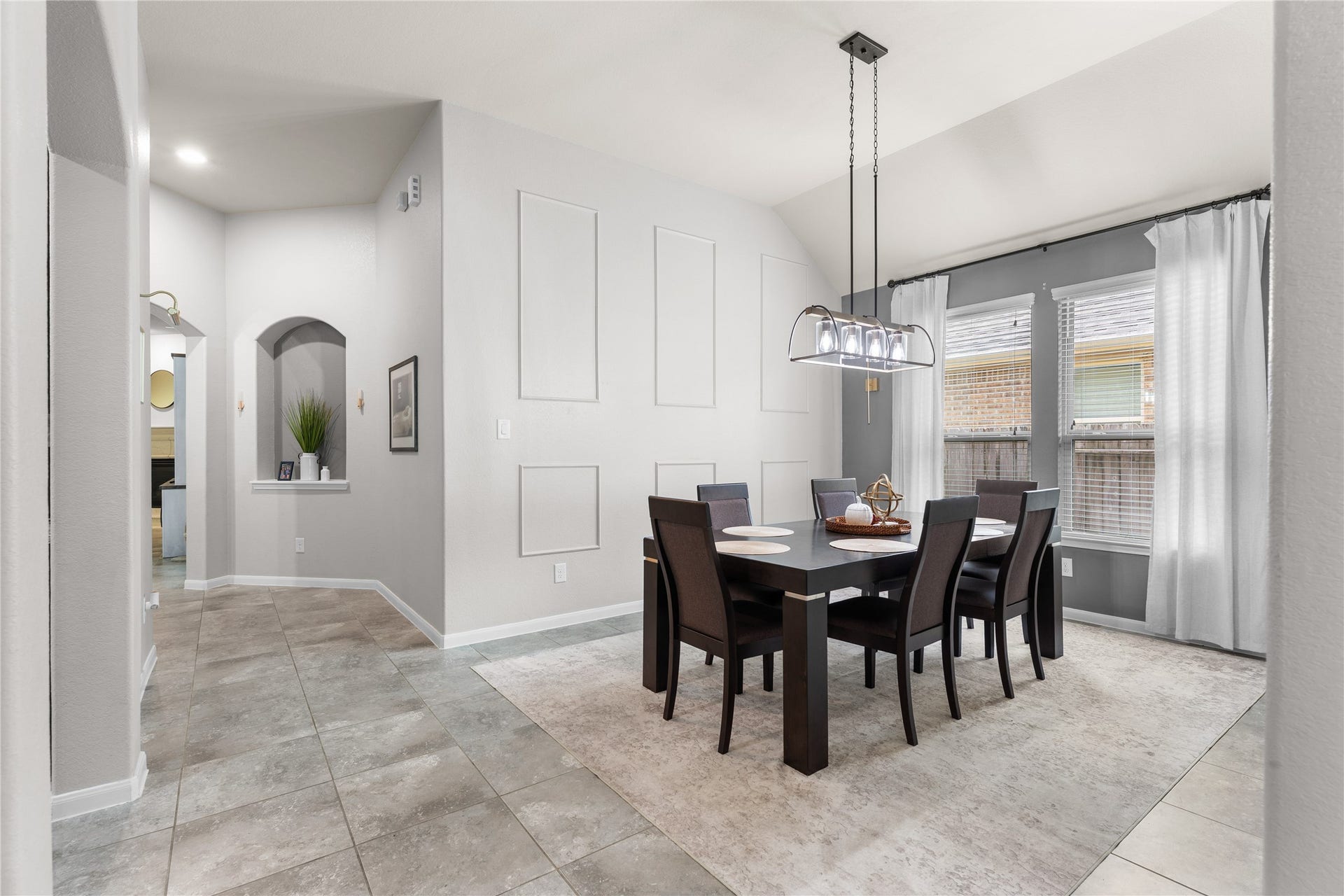Wide-angle view emphasizing the spacious open floorplan.