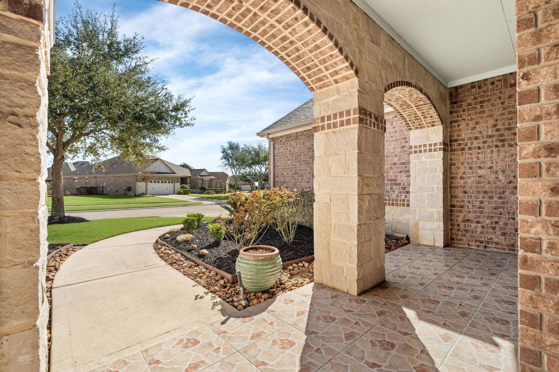 Spacious patio, perfect for your potted plants and relaxing chairs to take in peaceful views.