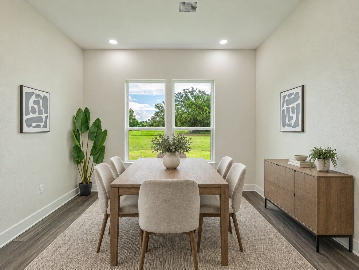 500 Campfire Trail, Angleton, TX 77515 *Virtually Staged breakfast area