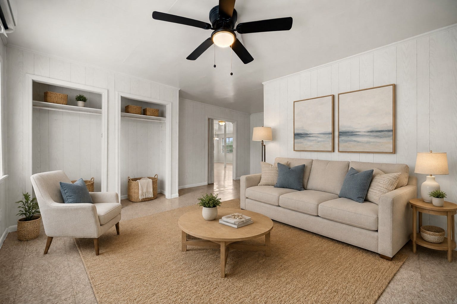 221 11th Street, San Leon, TX 77539 The flex room / bedroom has been virtually staged to showcase it's potential