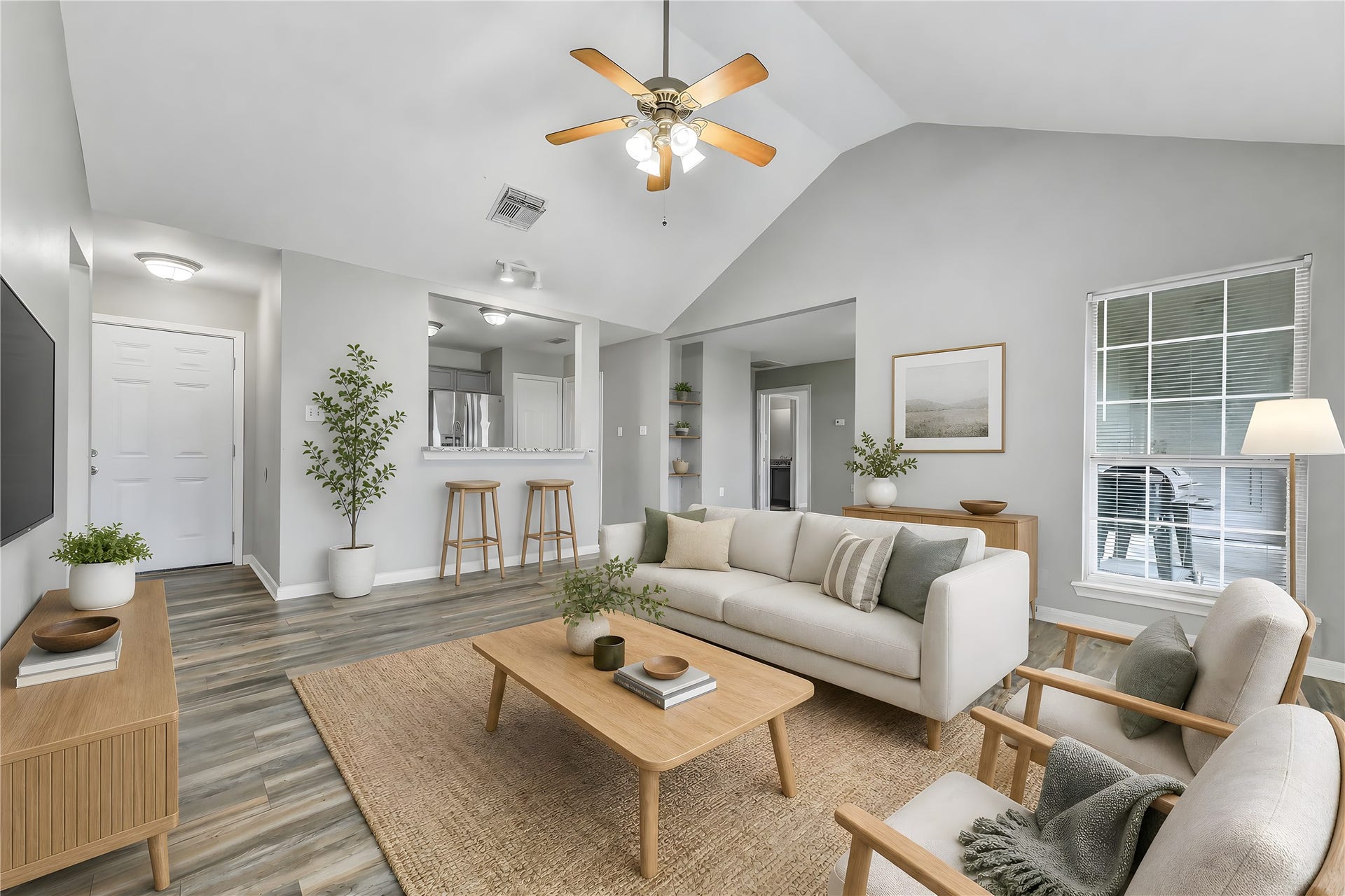 1C Prairie Knoll Drive, La Marque, TX 77510 Virtually Staged