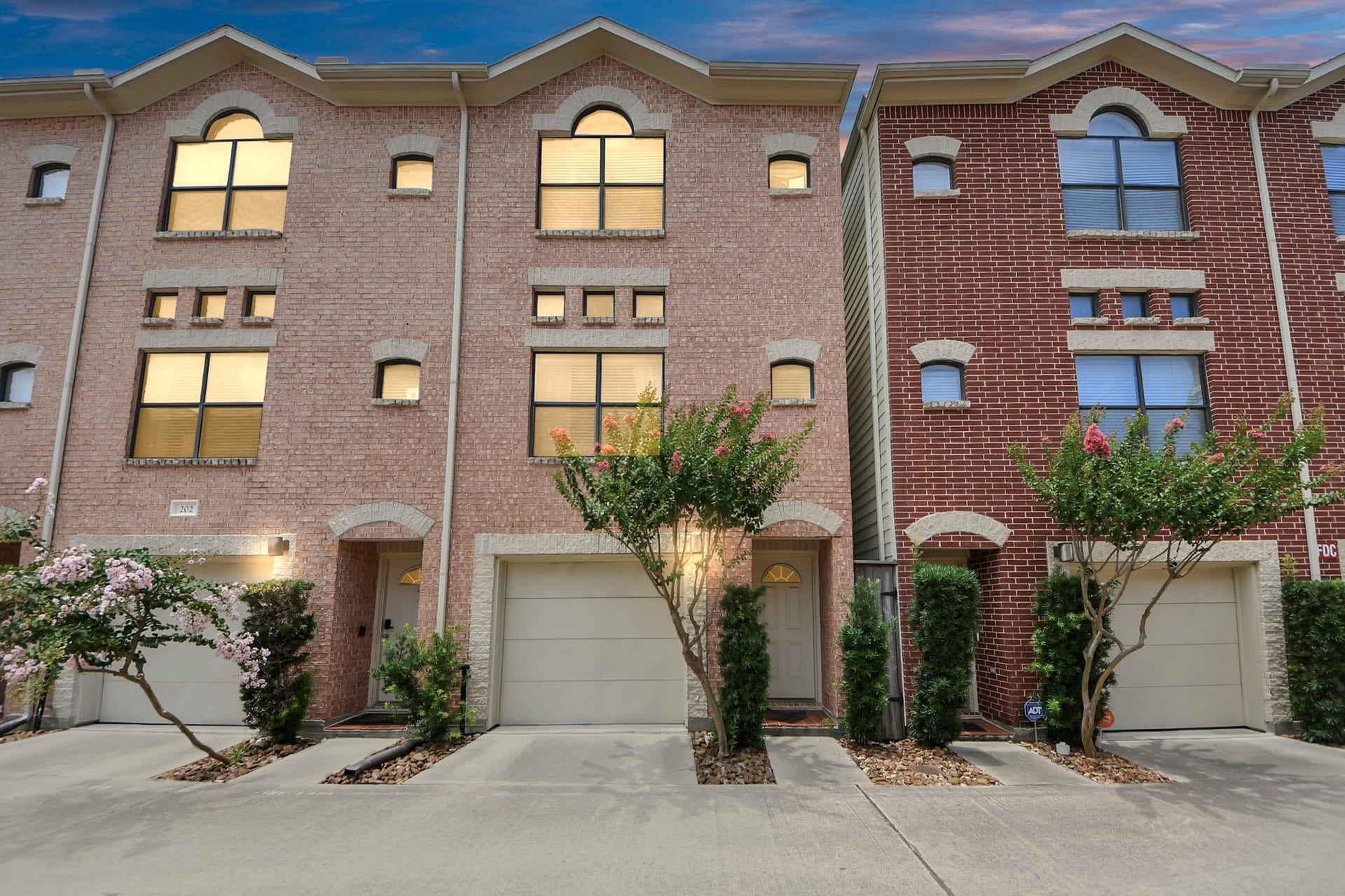 8710 Beverlyhill Street, #201, Houston, TX 77063 Front view of the home
