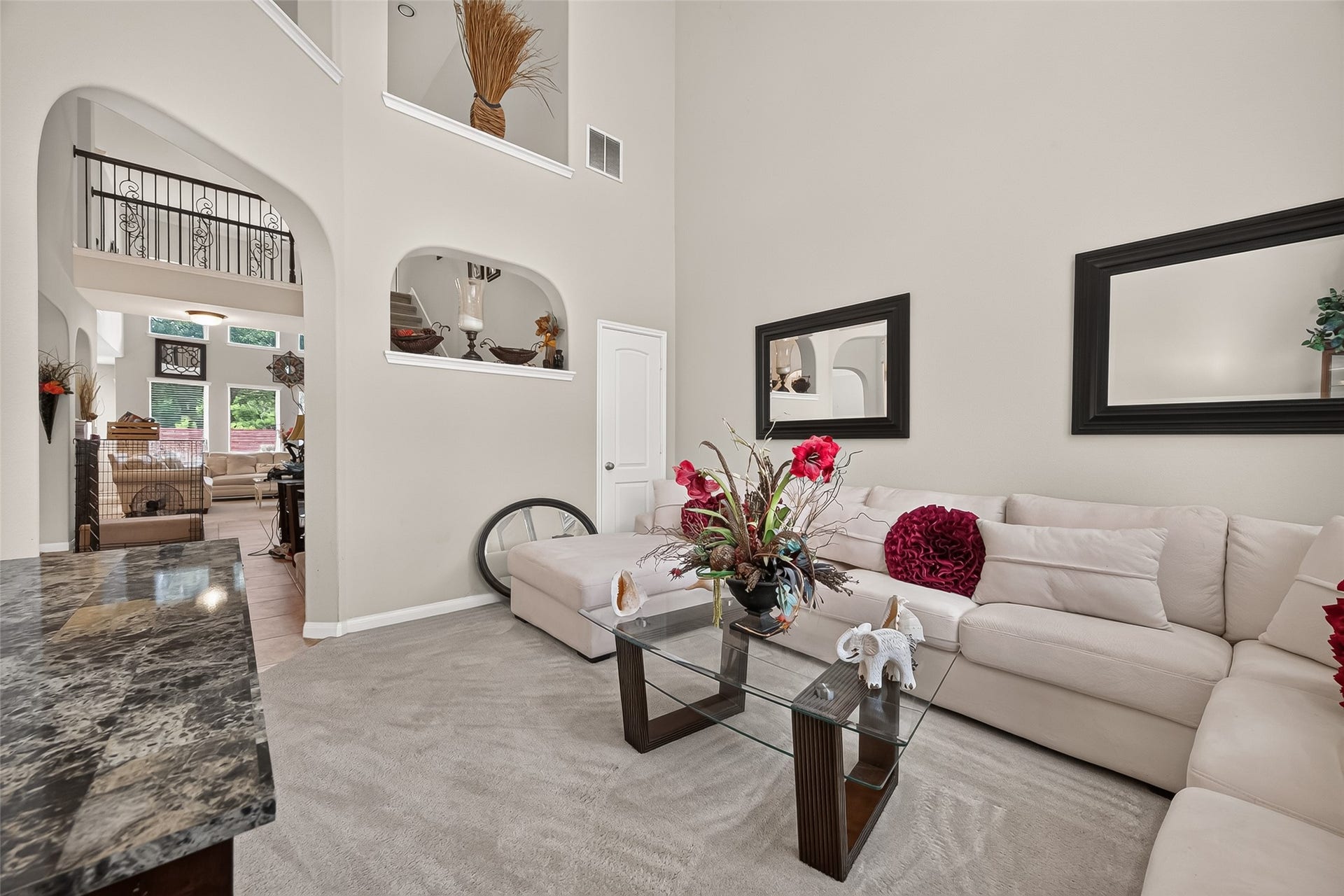 Additional living space. Home office or study.