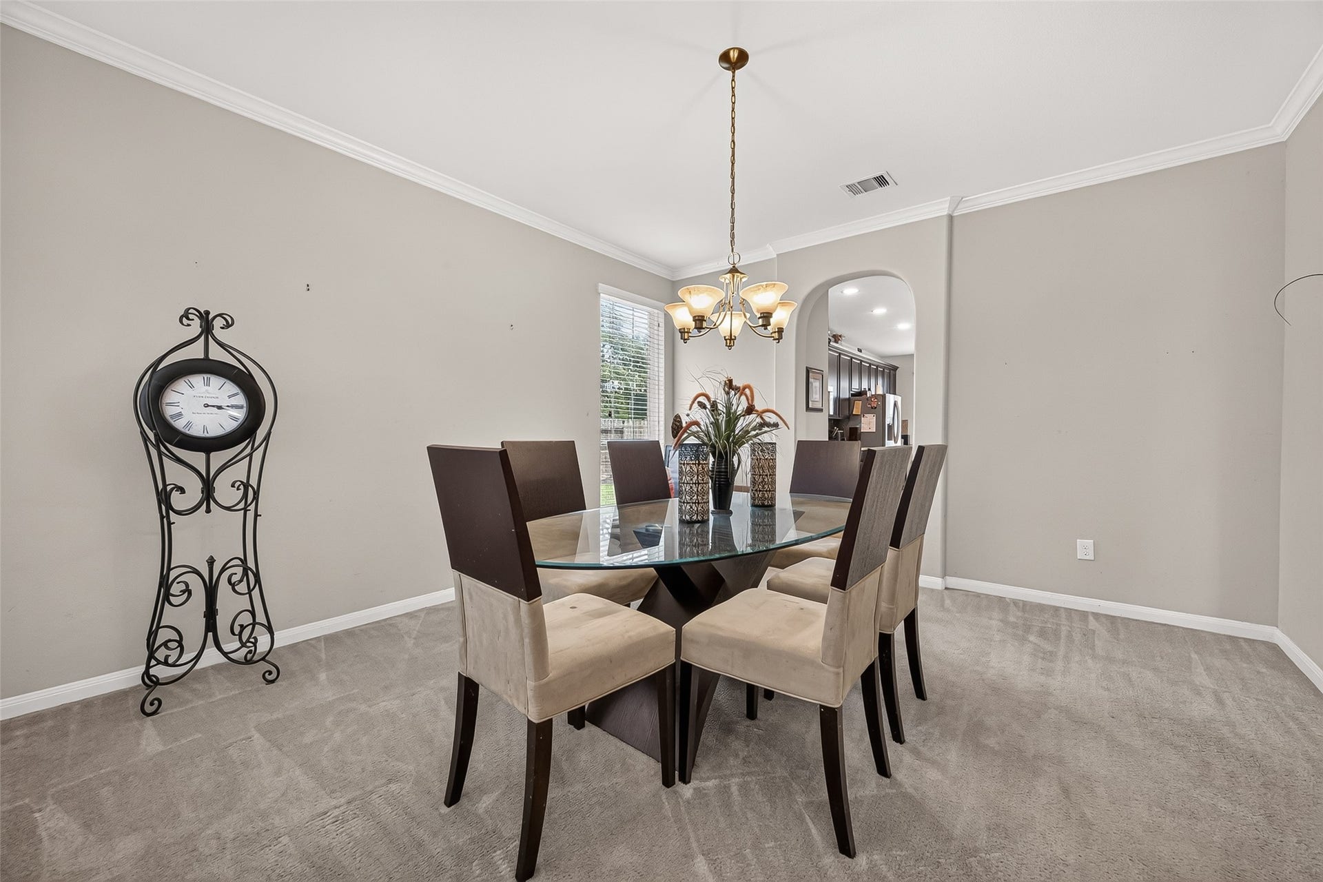 Formal dining room.