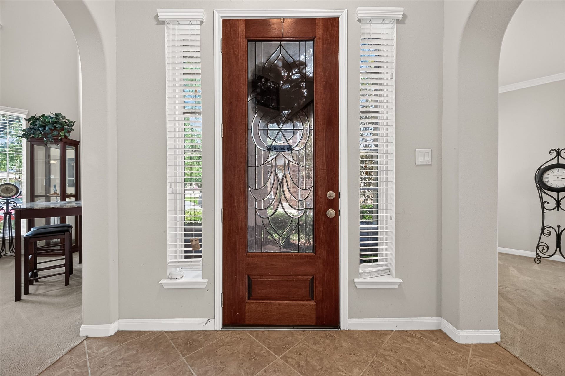 Front entrance.