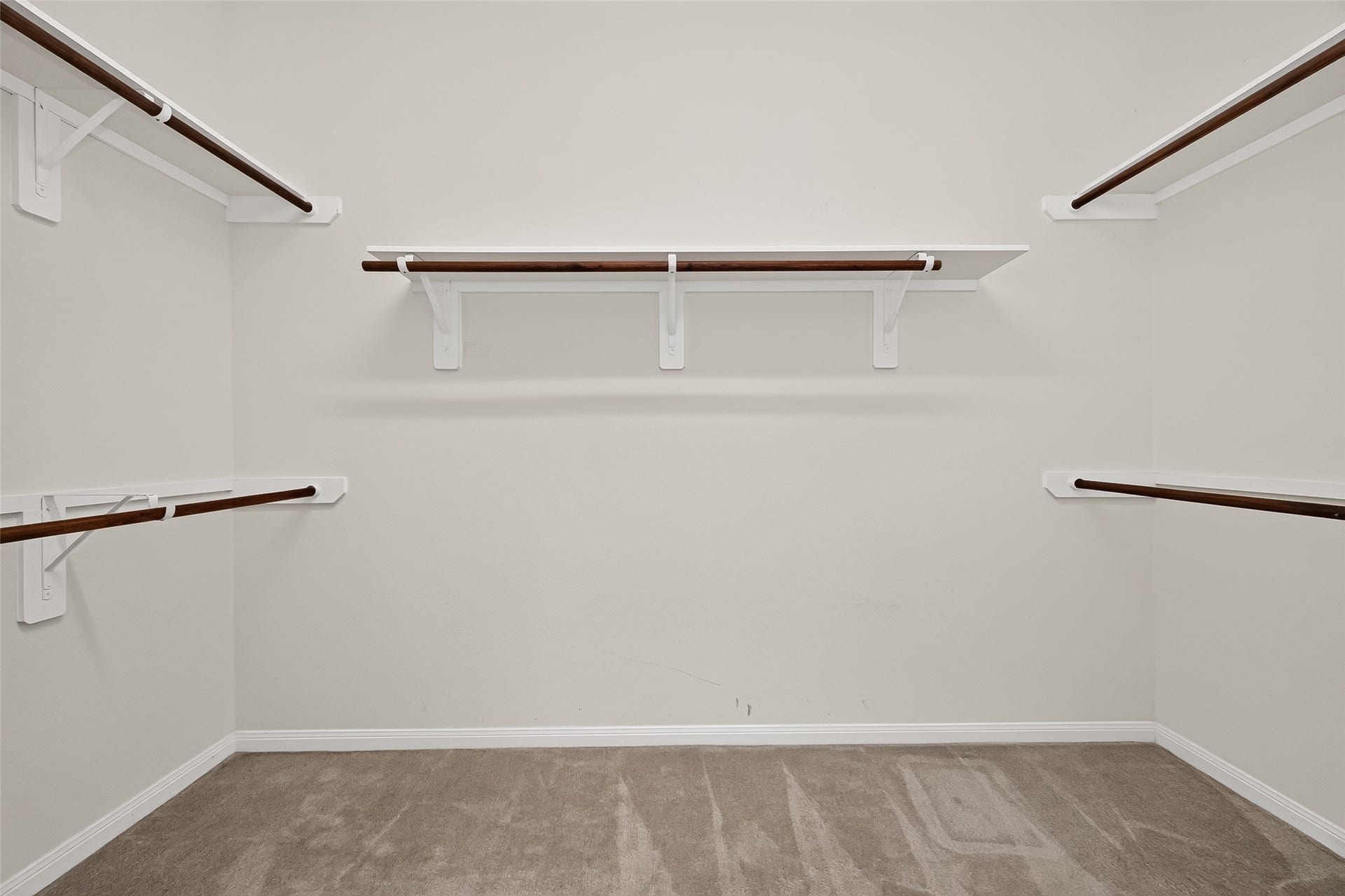 Walk-in closet.