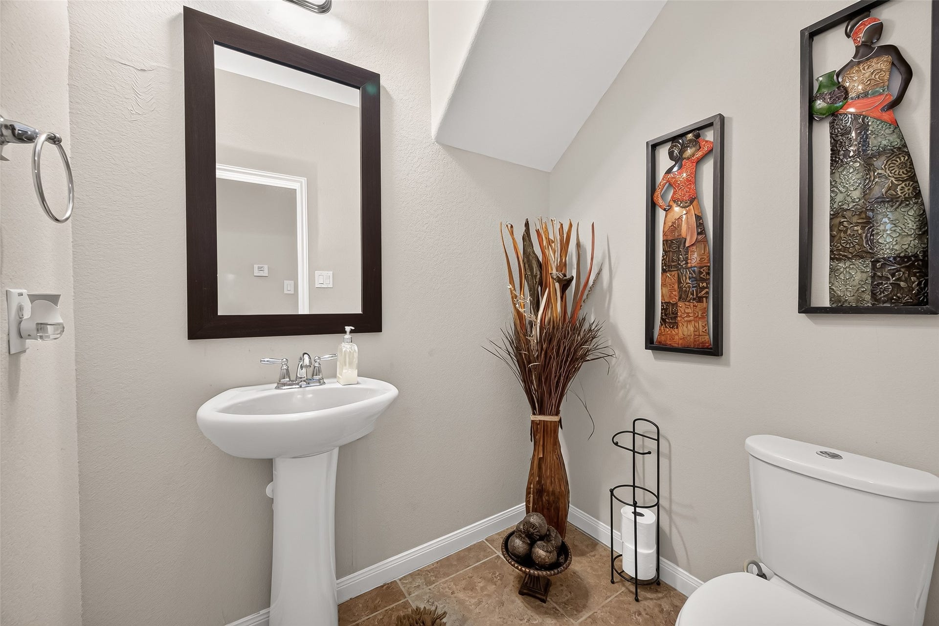 Half bath.