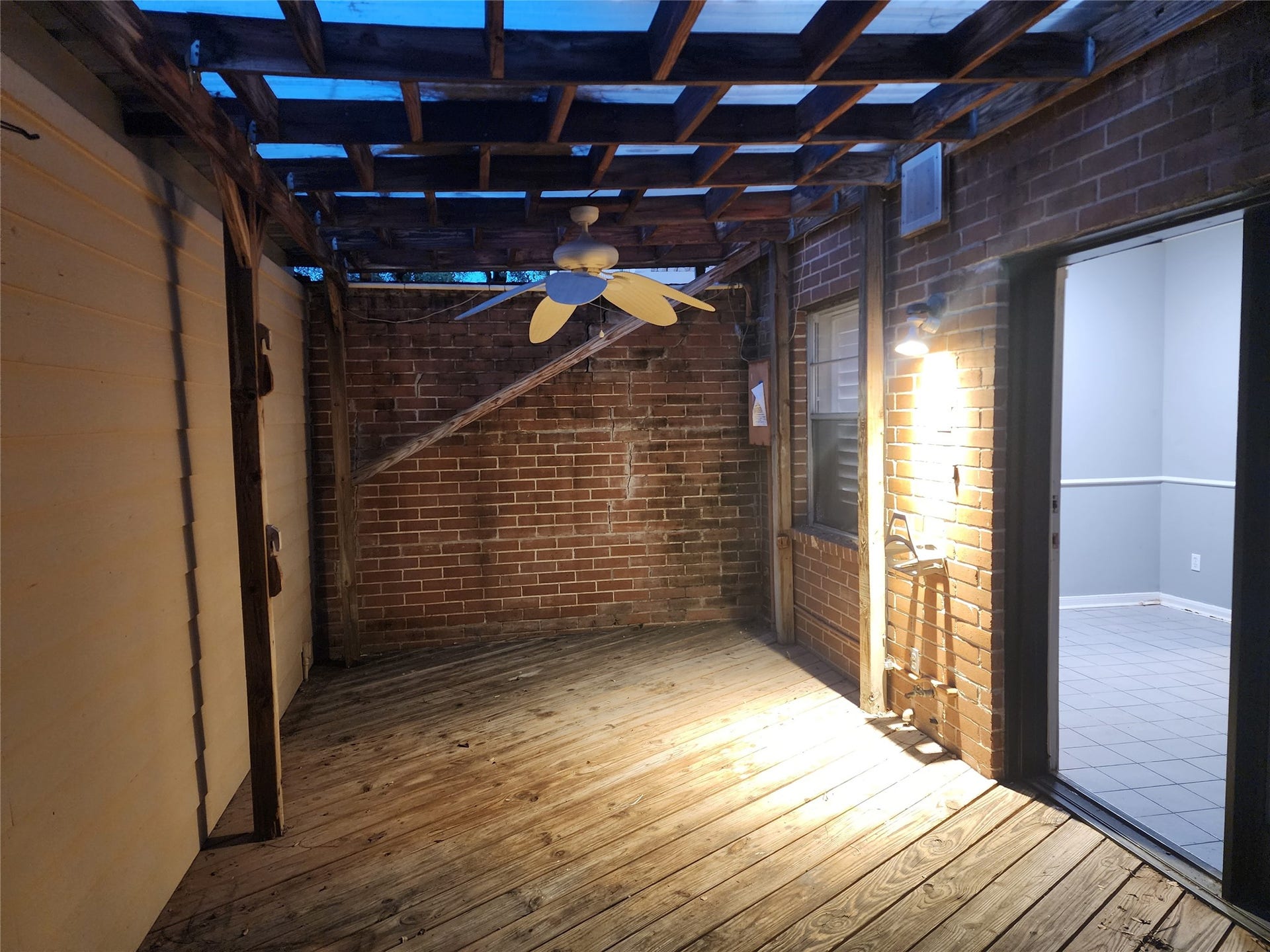 Covered Rear Patio