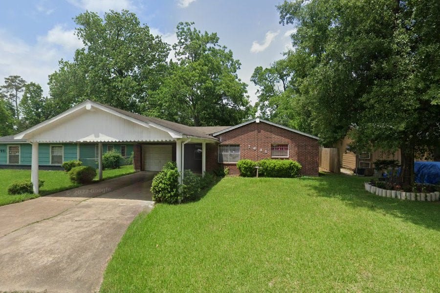 Property photo for 7635 Claiborne Street, Houston, TX