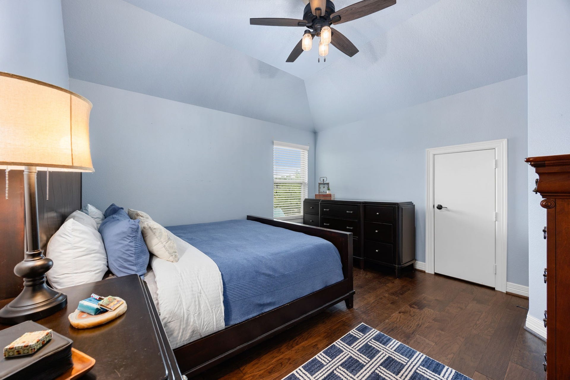 13522 Columbia Key Drive, Tomball, TX 77377 This spacious guest bedroom offers flexible use for family, visitors, or a home office, with a full bathroom nearby.