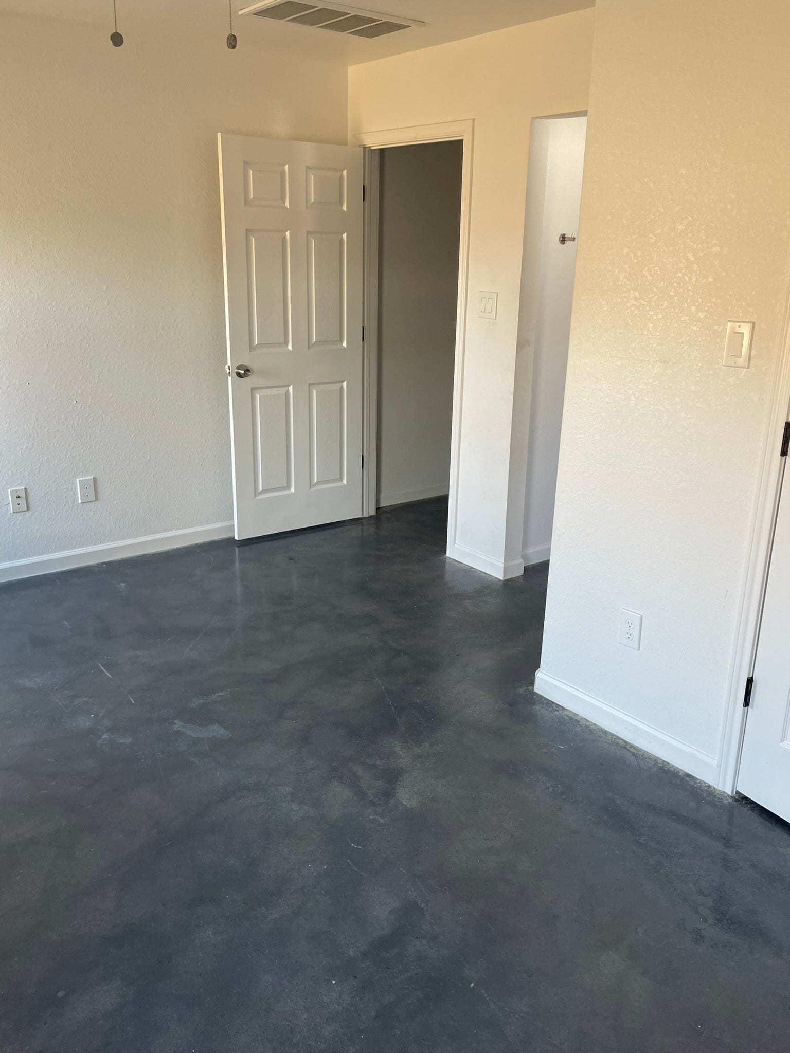 410 Sugar Haven Lane, #C, Kendleton, TX 77451 Primary bedroom - view to door and vanity entrance