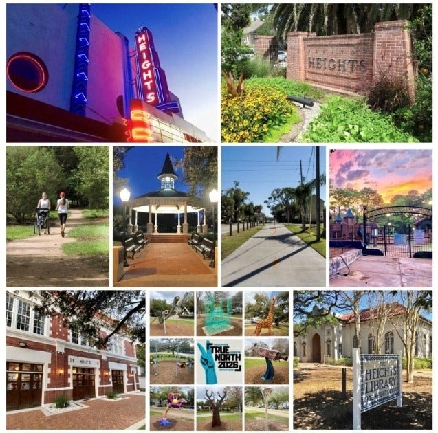 Welcome to the Houston Heights...a smalltown community close to the big city to live, work and play!