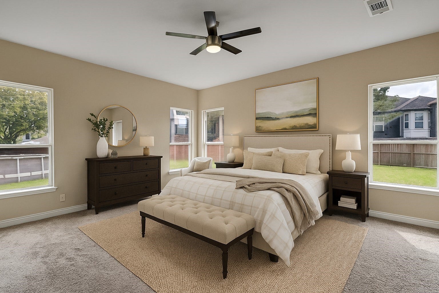 14102 April Glen Court, Cypress, TX 77429 Primary bedroom is HUGE too! Located on the first floor.