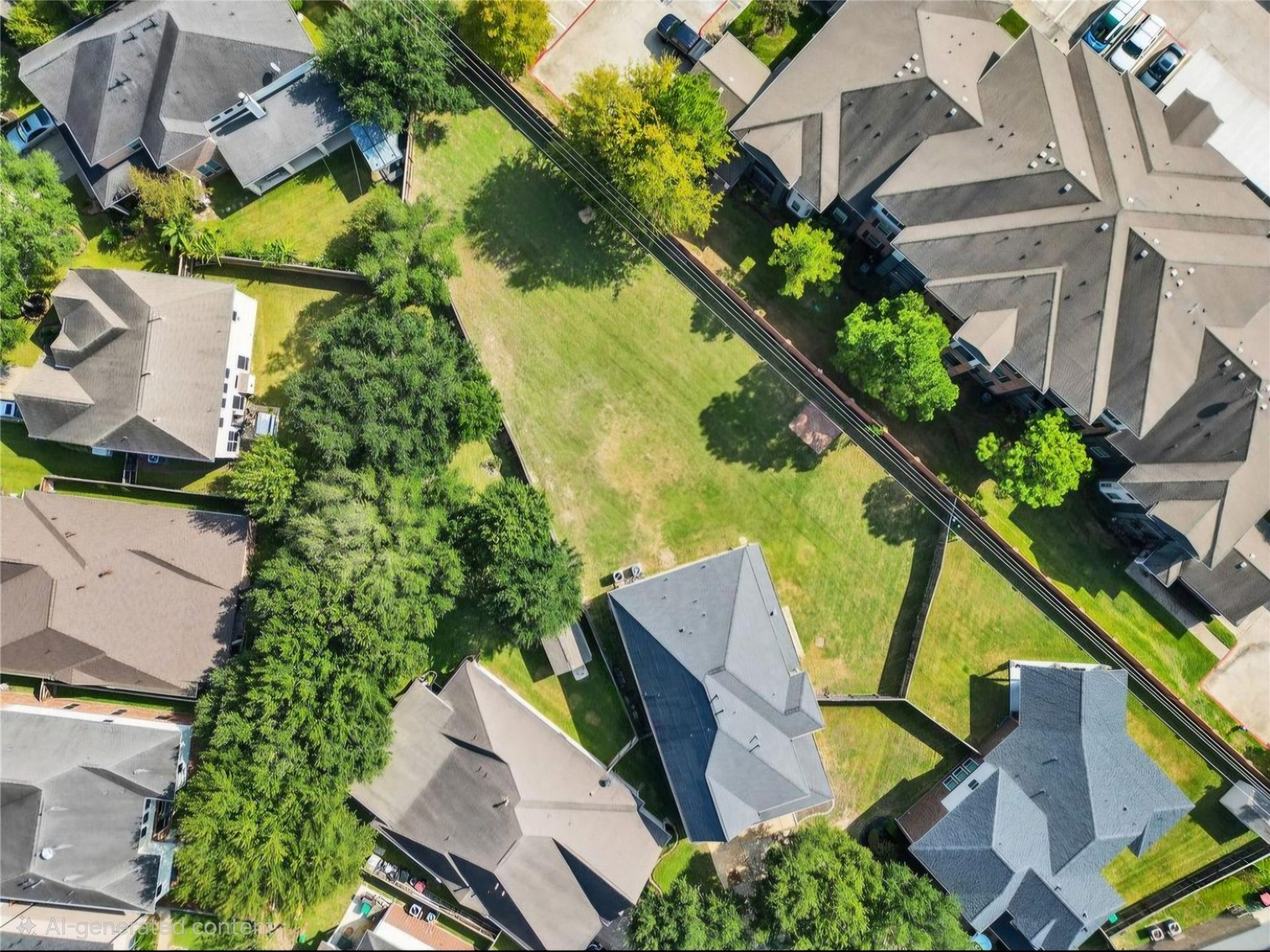 14102 April Glen Court, Cypress, TX 77429 Almost a half acre with a full side of brick privacy fence maintained by HOA!