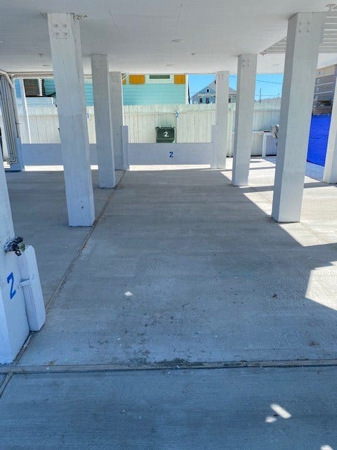 3601 Princeton, Galveston, TX 77554 Assigned under the duplex parking for unit 2.