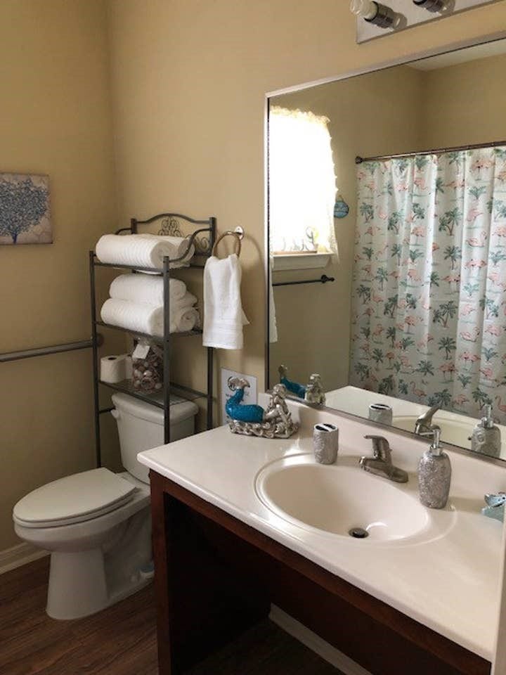 3601 Princeton, Galveston, TX 77554 Second bathroom.