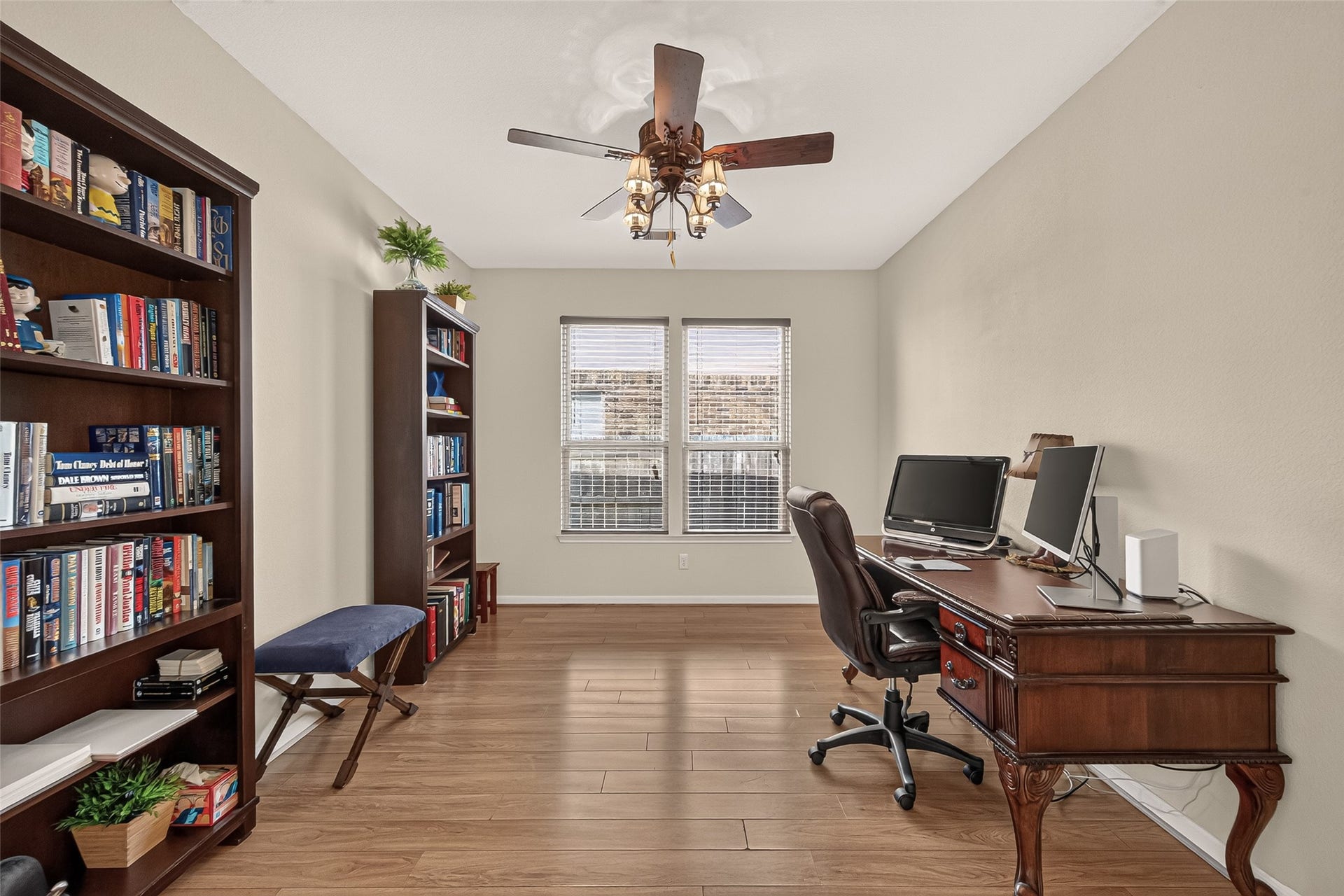 1011 Worth Creek Lane, Katy, TX 77494 French doors open up to a large office