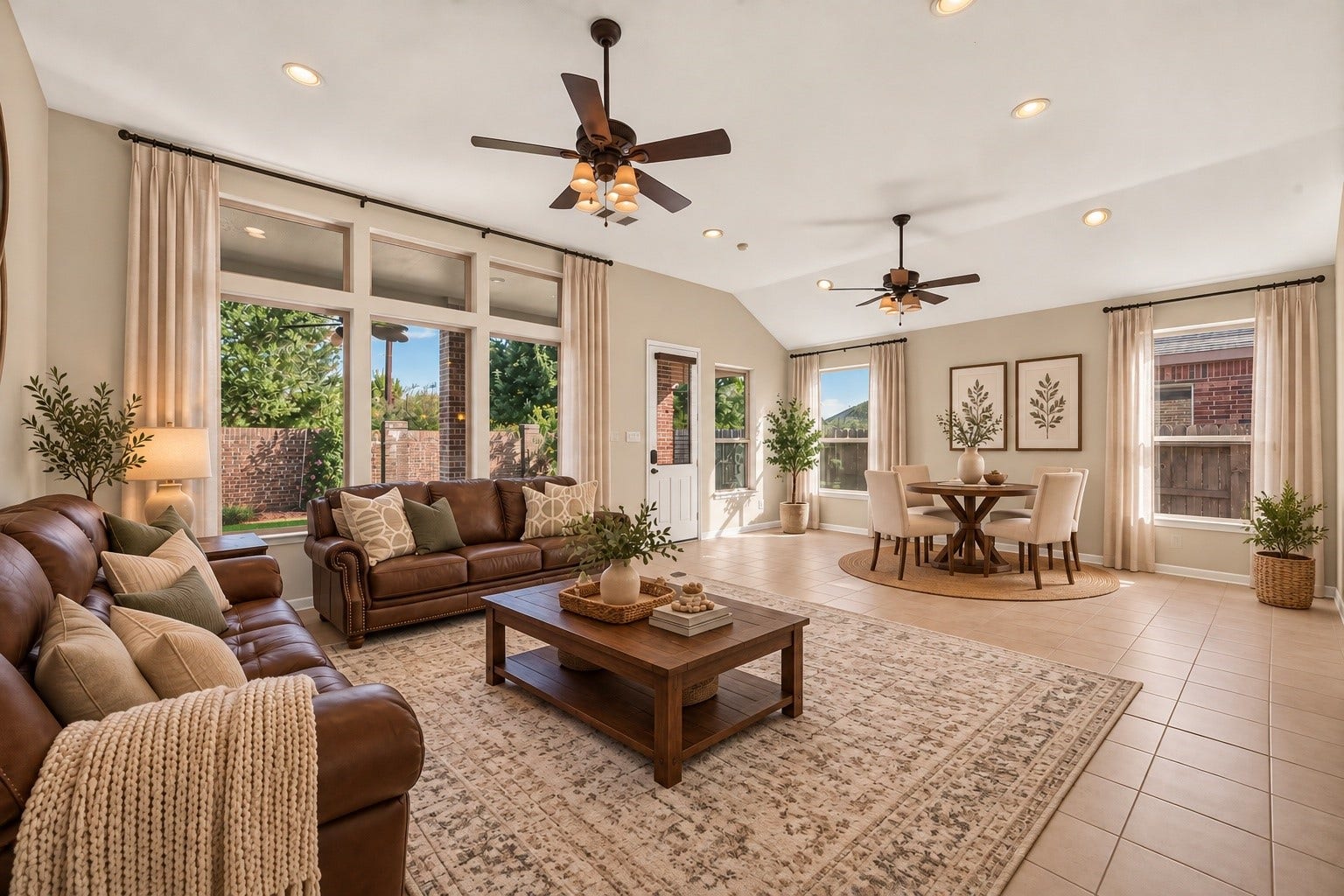 1011 Worth Creek Lane, Katy, TX 77494 Very spacious Living area with large windows to beautiful backyard