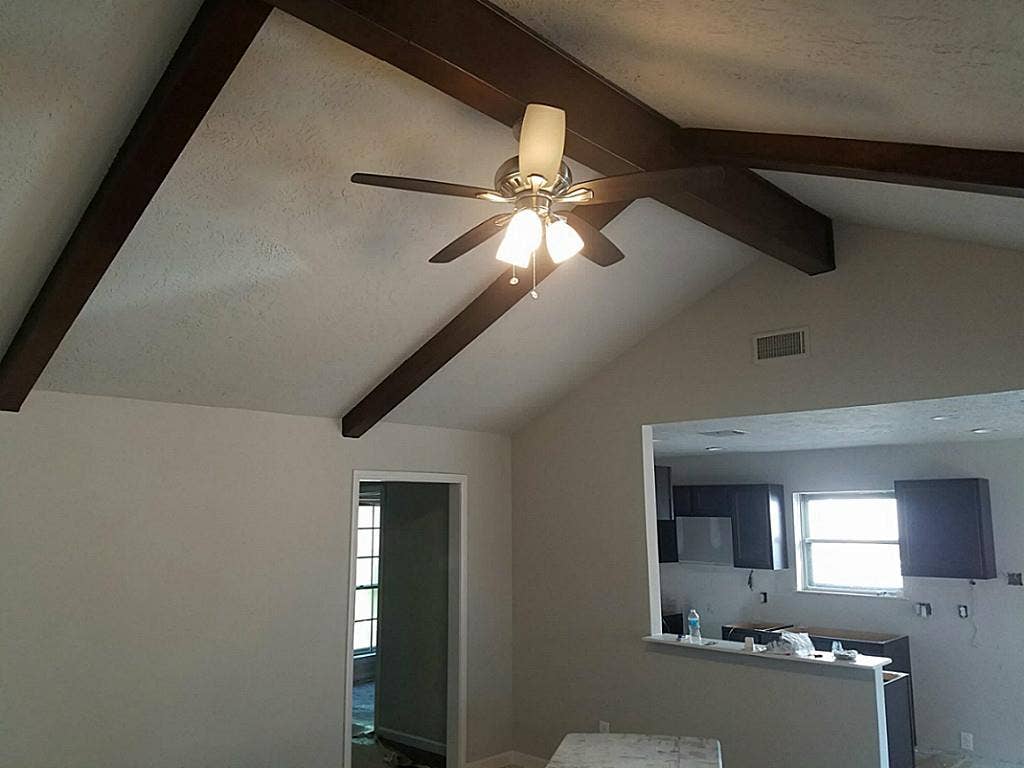vaulted ceiling