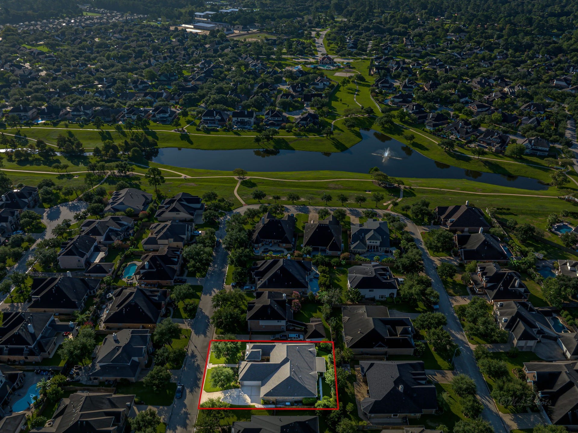 12619 Mossy Ledge Drive, Tomball, TX 77377 Aerial