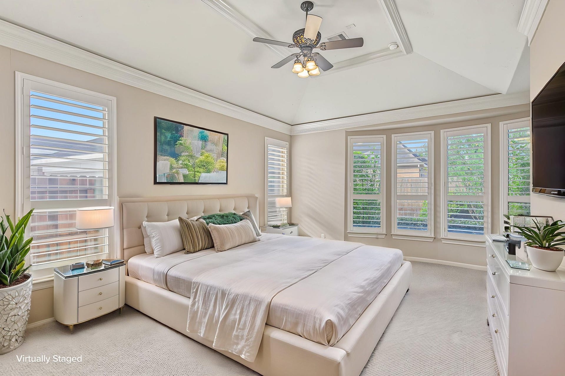 12619 Mossy Ledge Drive, Tomball, TX 77377 Primary Bedroom
(Virtually Staged)