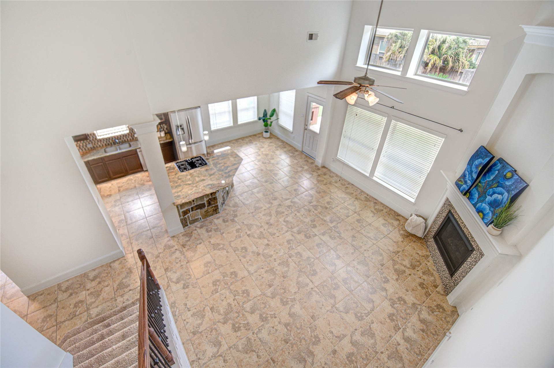 View from the 2nd floor.