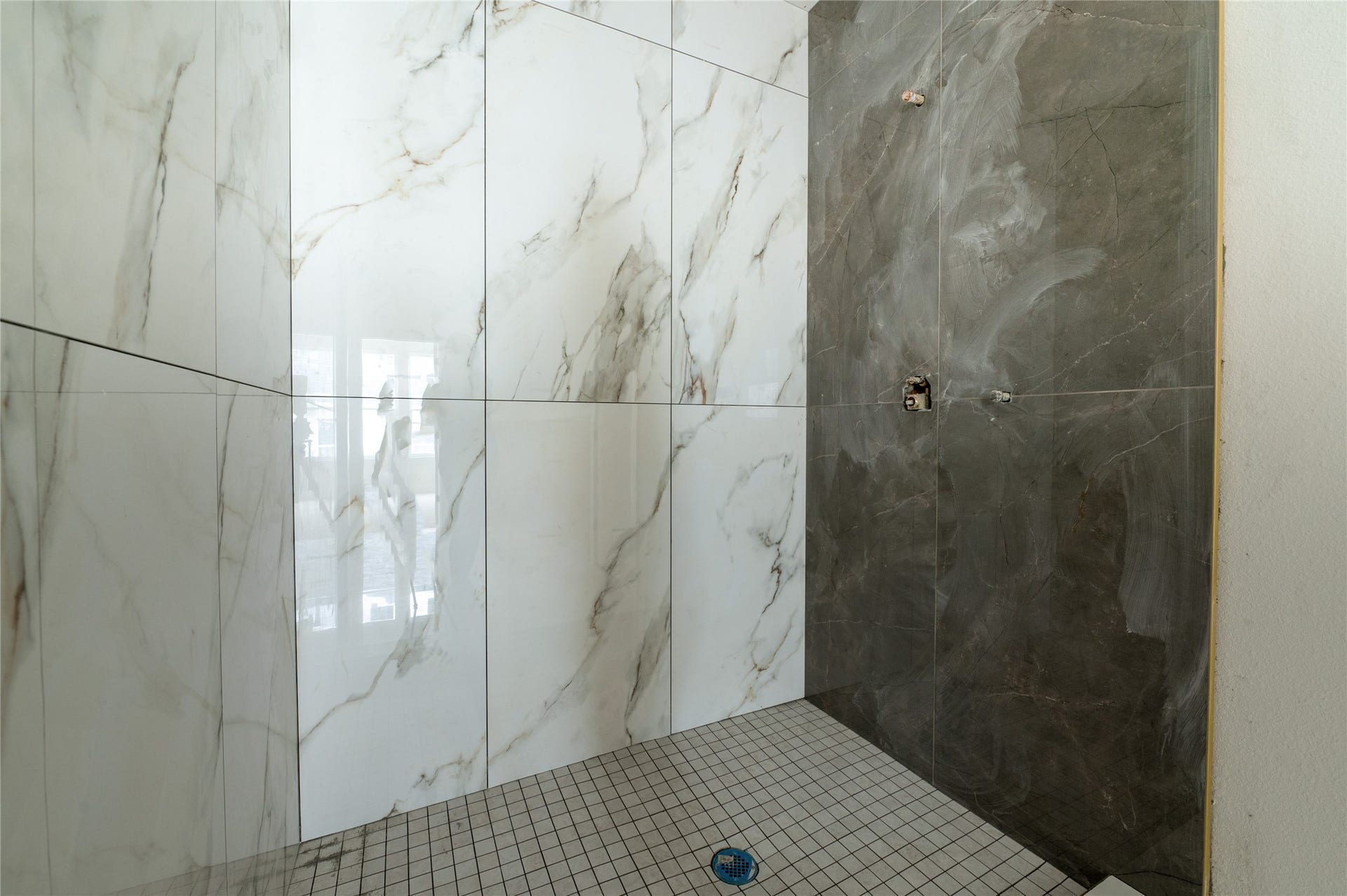 Primary bathroom stand alone shower